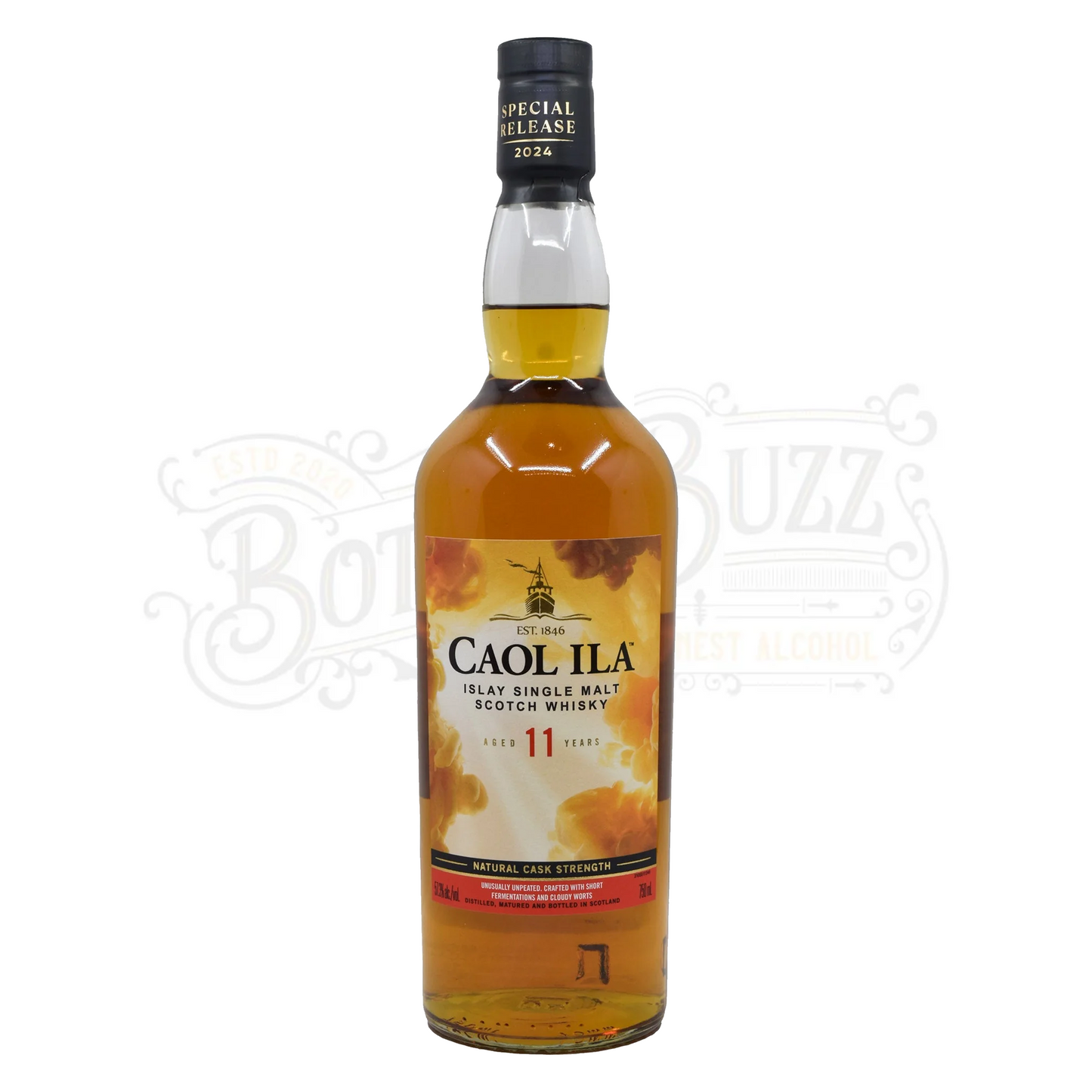 Caol Ila Single Malt Scotch Natural Cask Strength Special Release 11 Yr