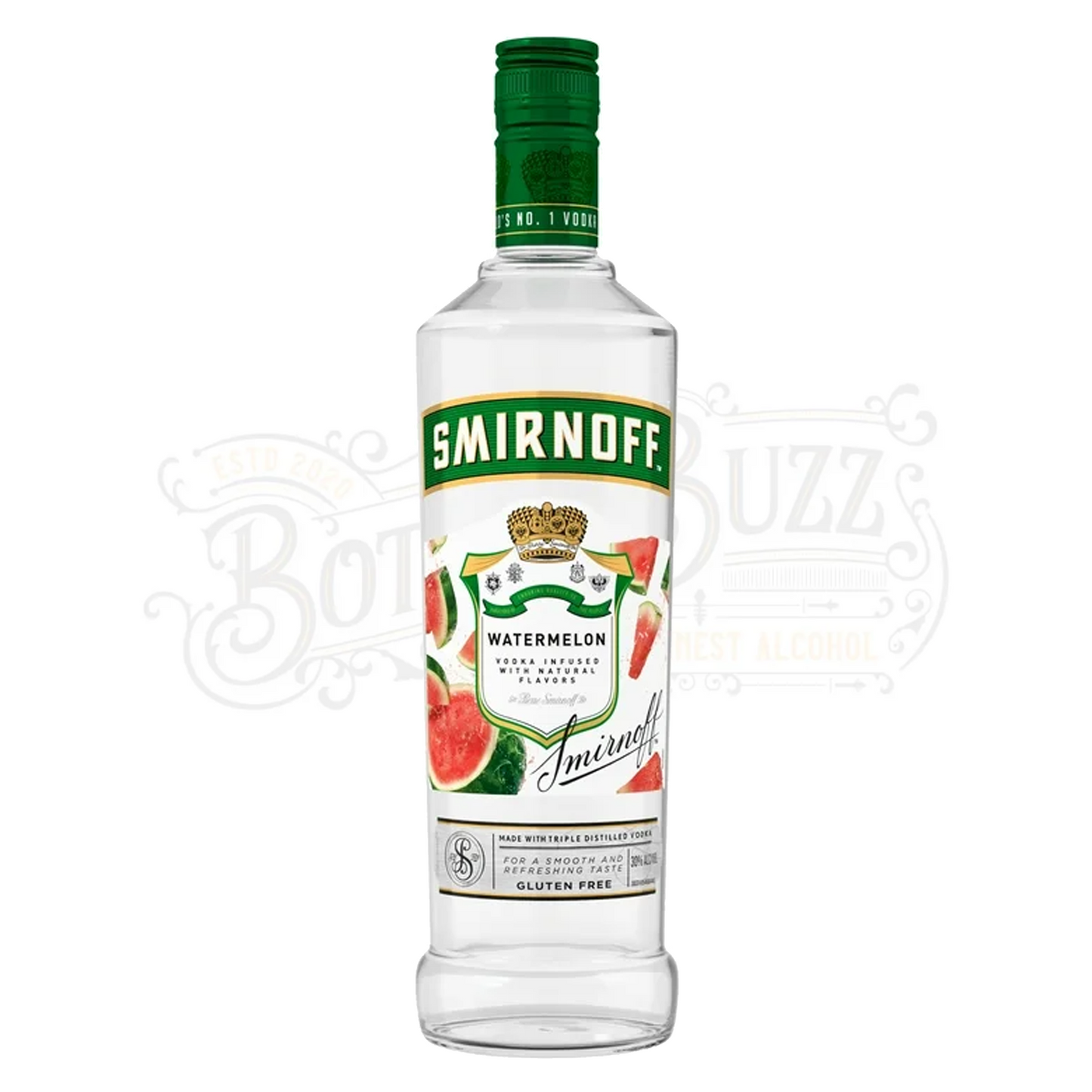 Smirnoff Watermelon Flavored Vodka 1 L