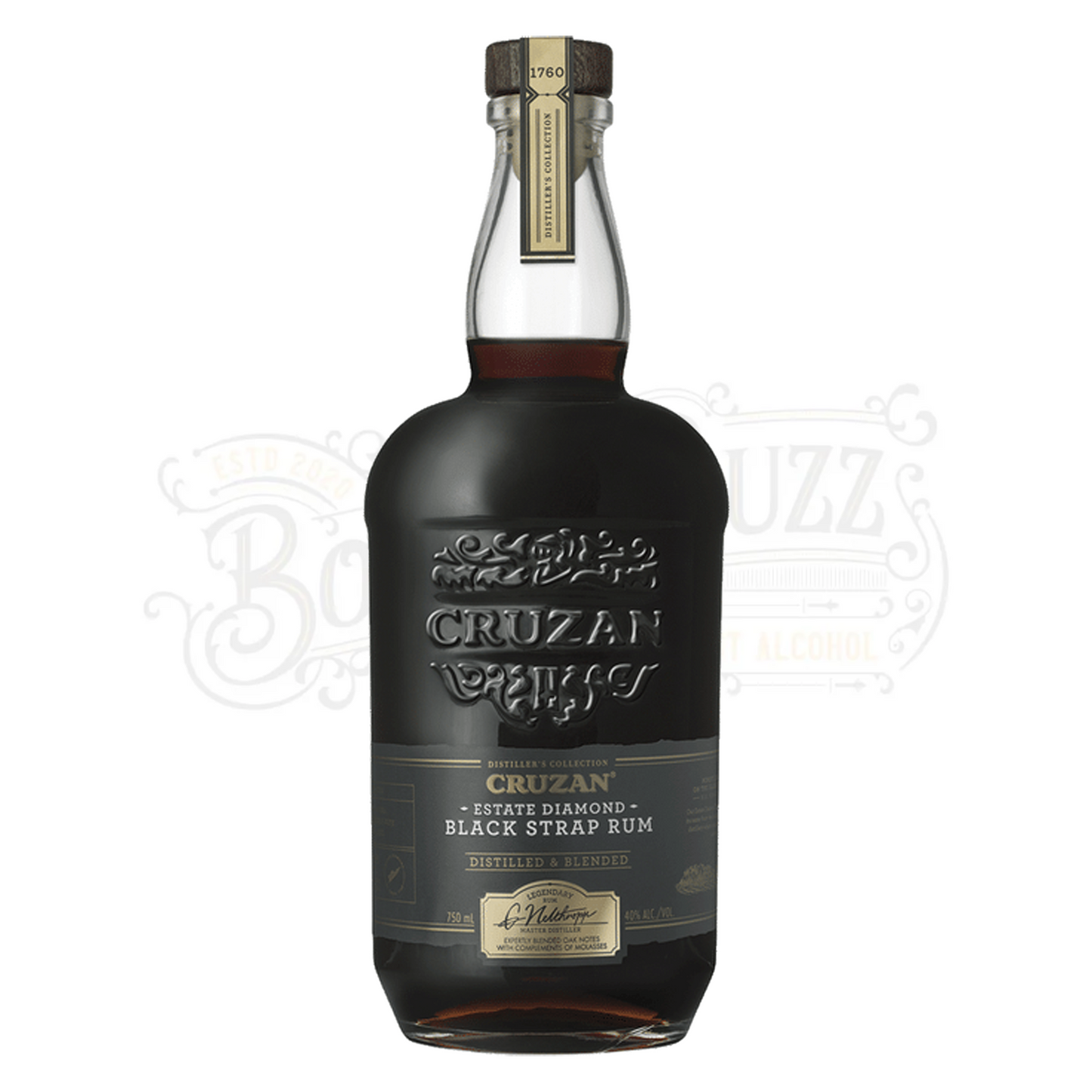 Cruzan Dark Rum Black Strap Estate Diamond