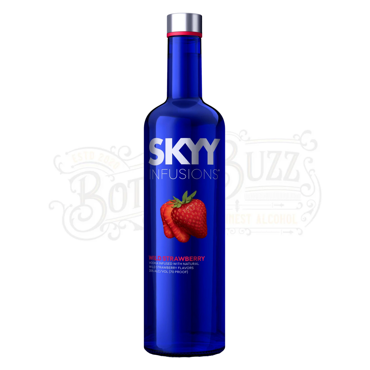 Skyy Strawberry Flavored Vodka Infusions 1 L