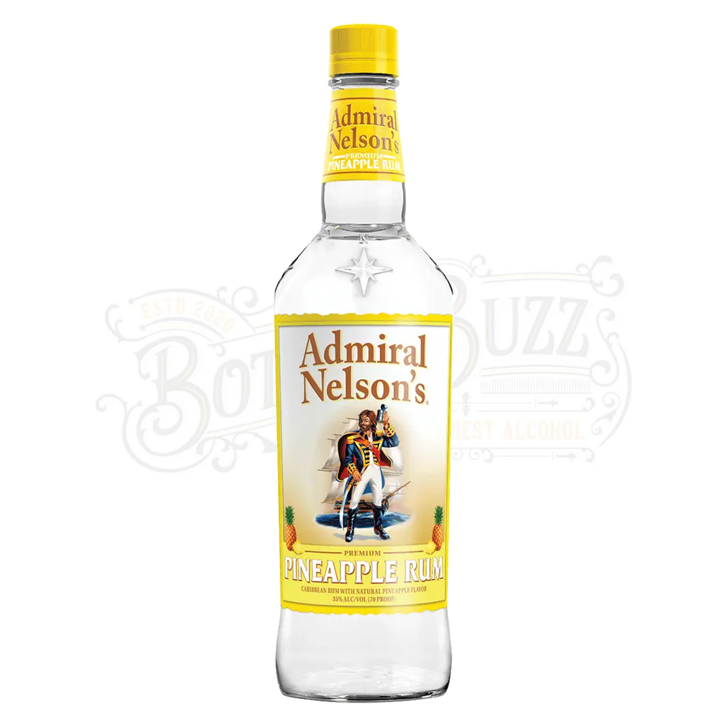 Admiral Nelson's Pineapple Flavored Rum 1.75 L