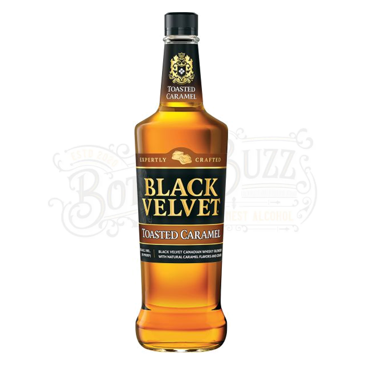 Black Velvet Toasted Caramel Flavored Whisky
