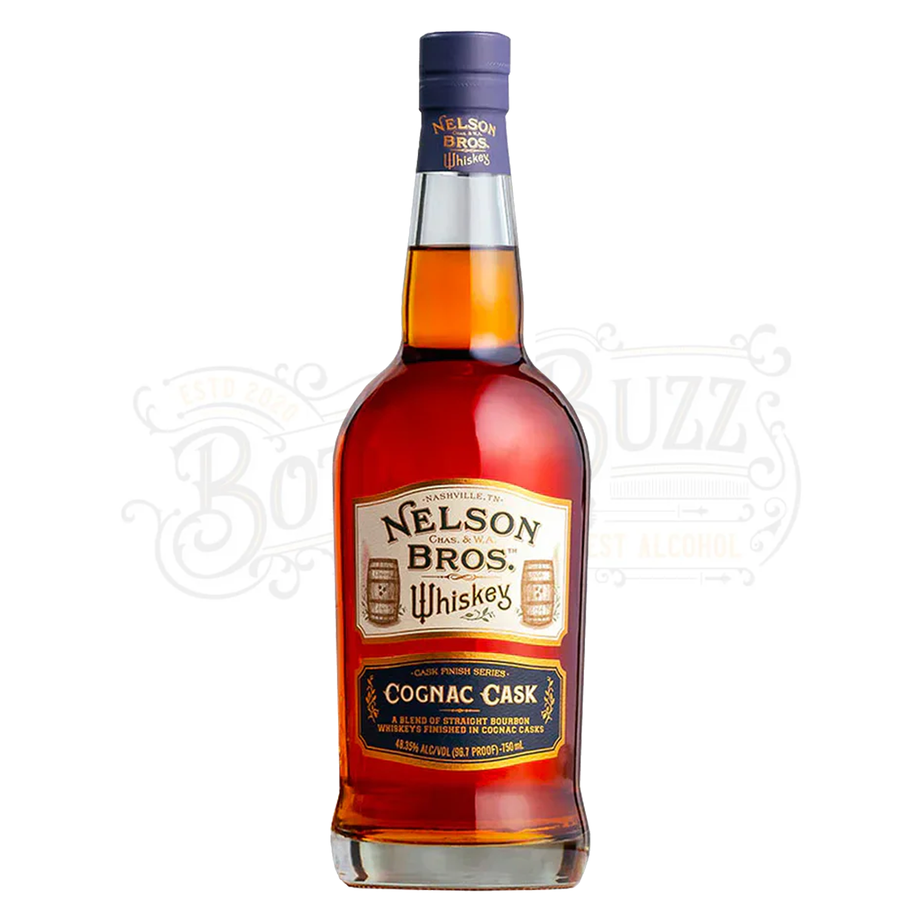 Nelson Bros Blended American Whiskey Cognac Cask