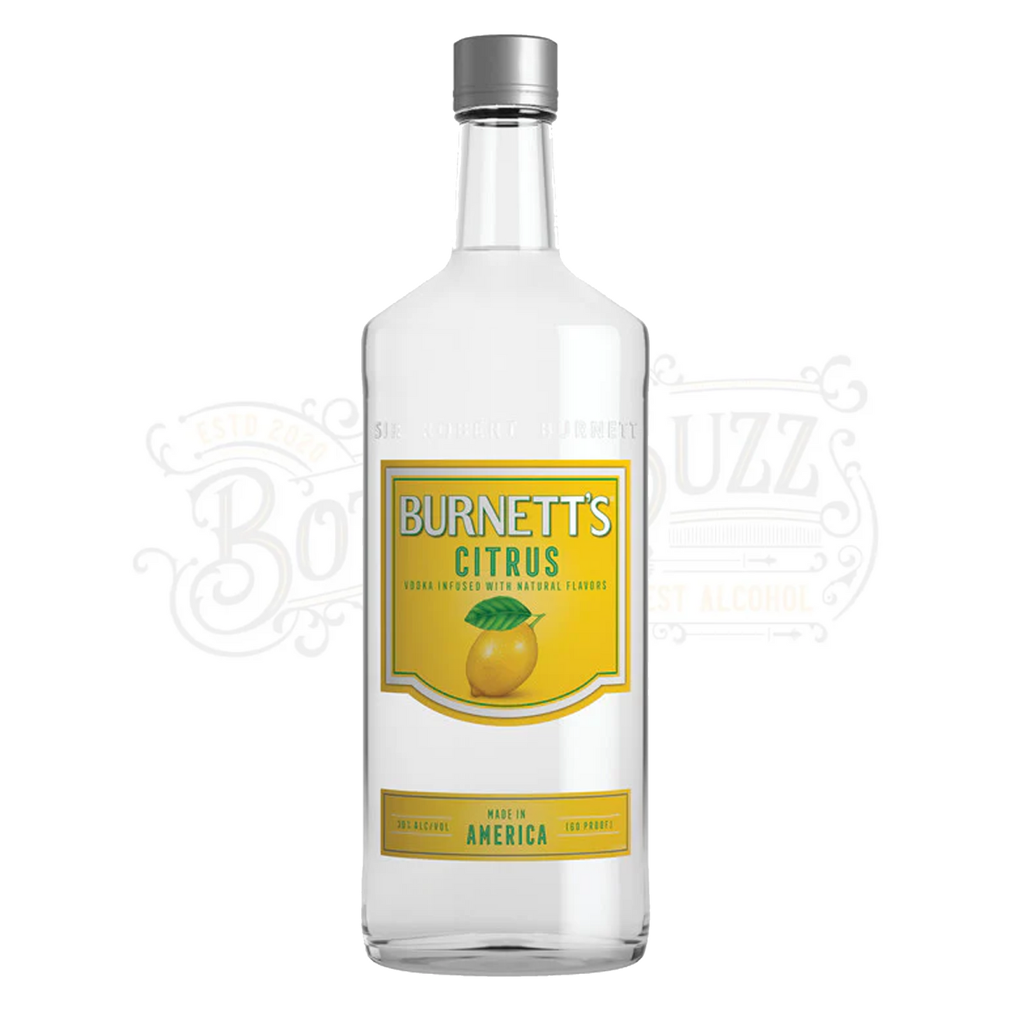 Burnett's Citrus Flavored Vodka 1 L