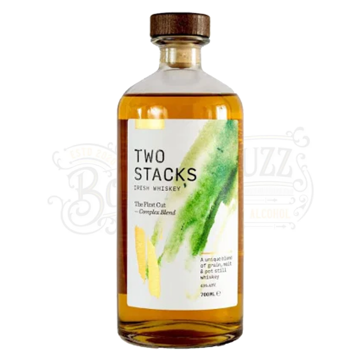 Two Stacks Blended Irish Whiskey The First Cut Signature Blend 700 ml