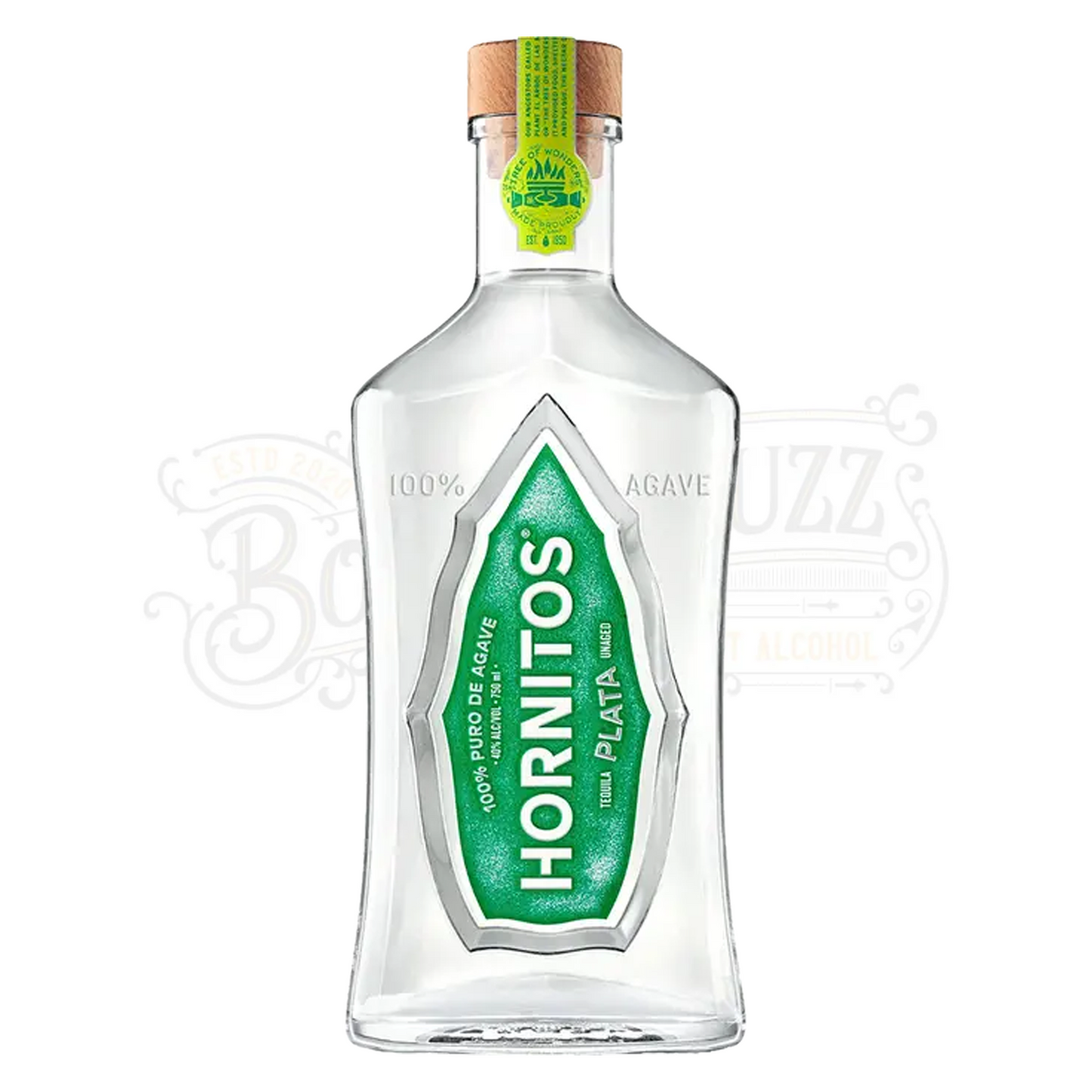Hornitos Tequila Plata 375 ml