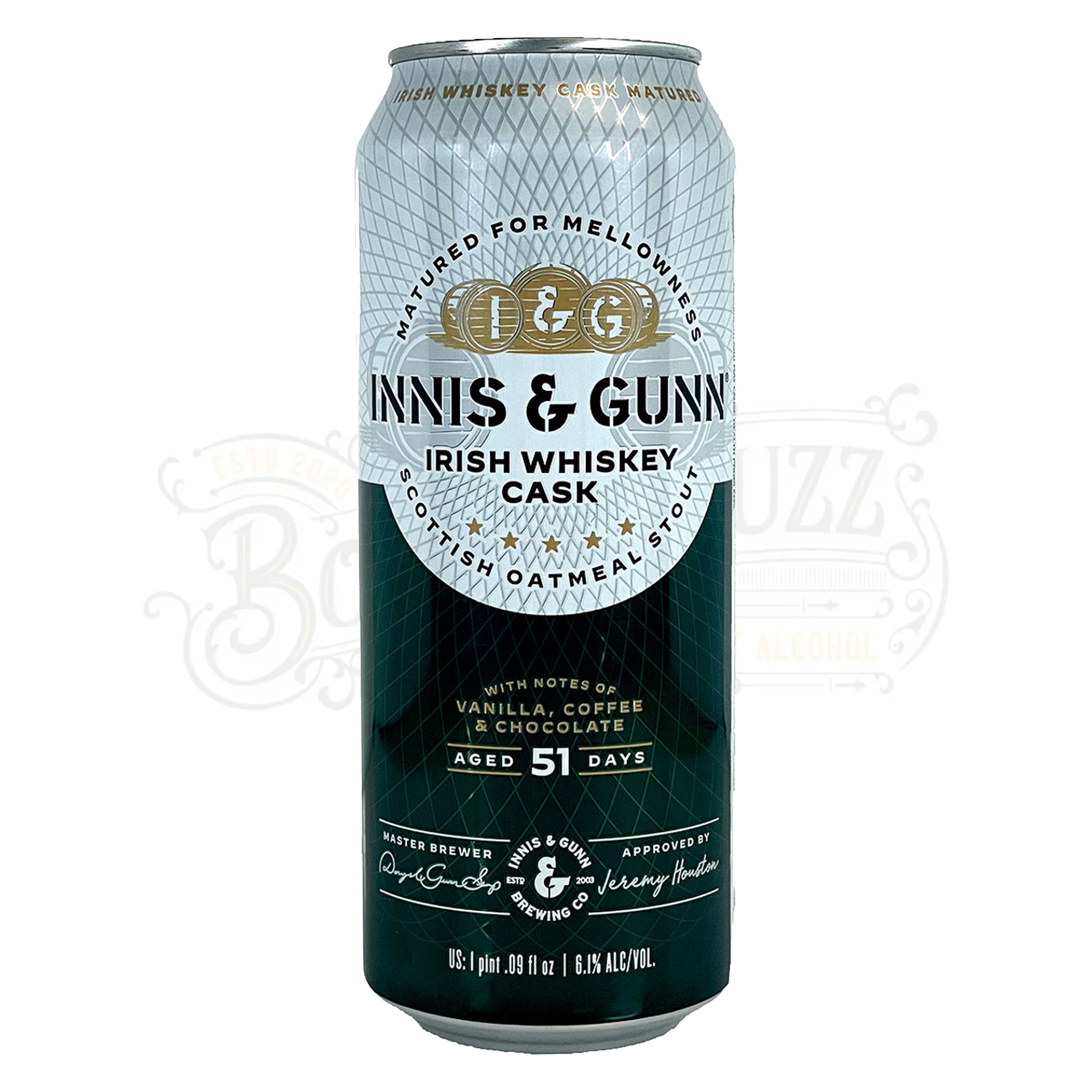 Innis & Gunn Scottish Oatmeal Stout Irish Whiskey Cask 24 Pack