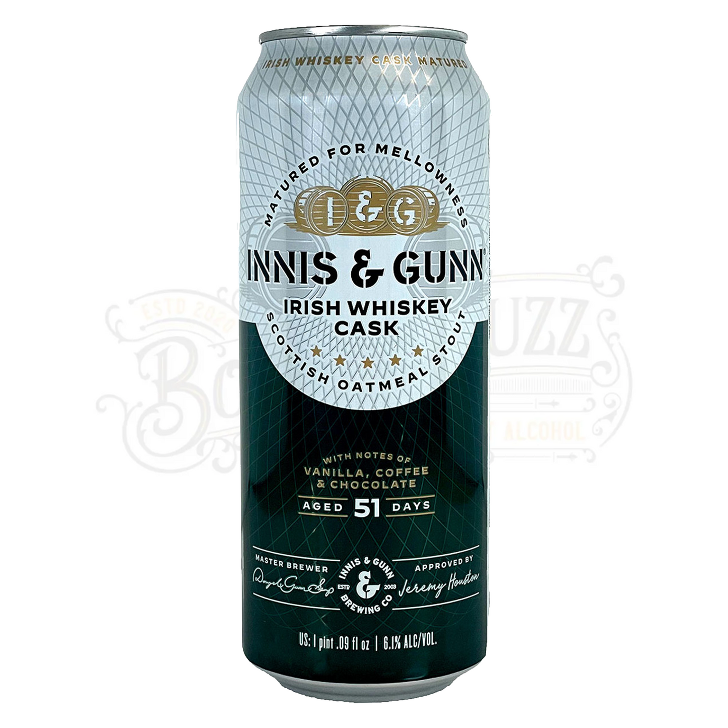 Innis & Gunn Scottish Oatmeal Stout Irish Whiskey Cask 24 Pack