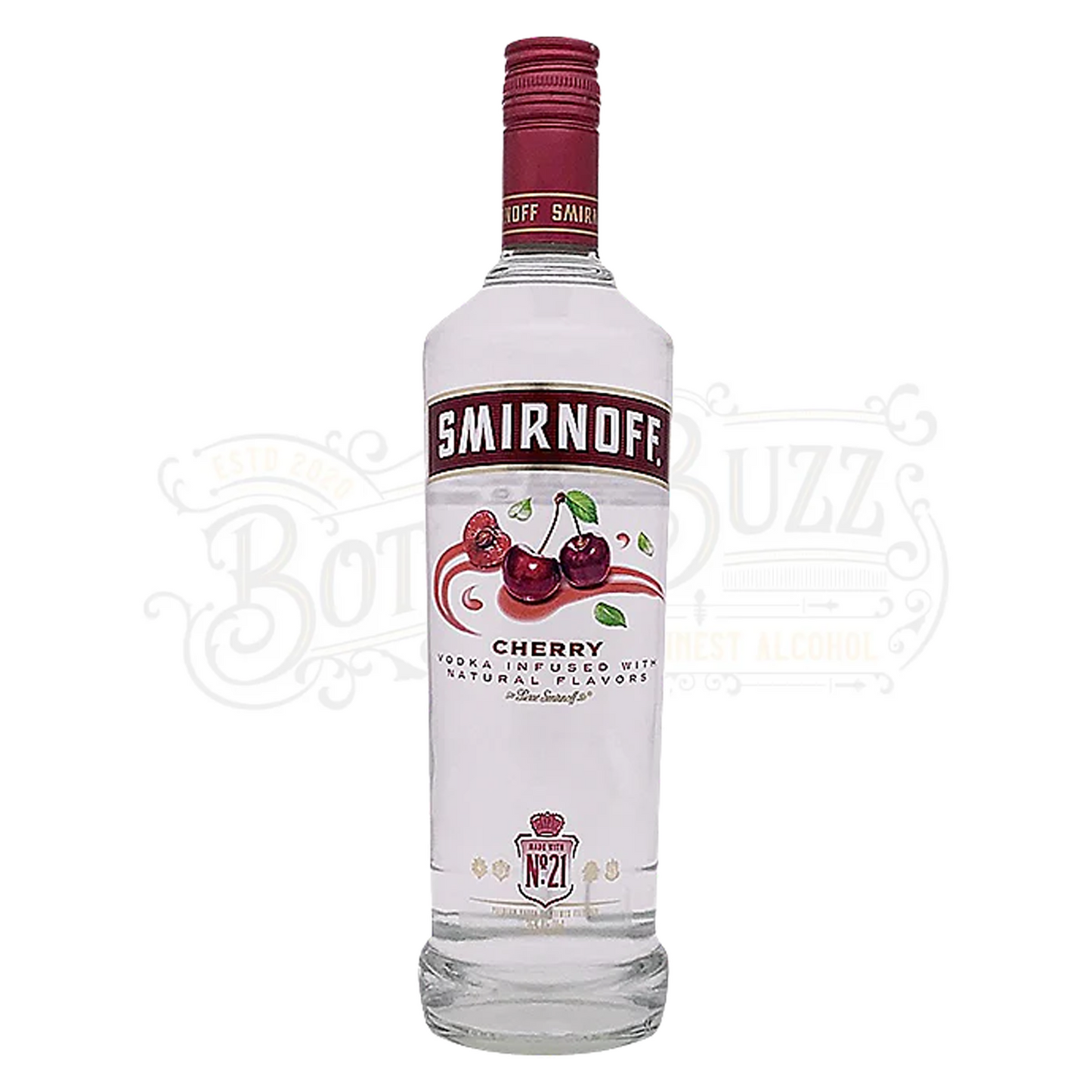 Smirnoff Vodka Cherry Flavored 1.75 L