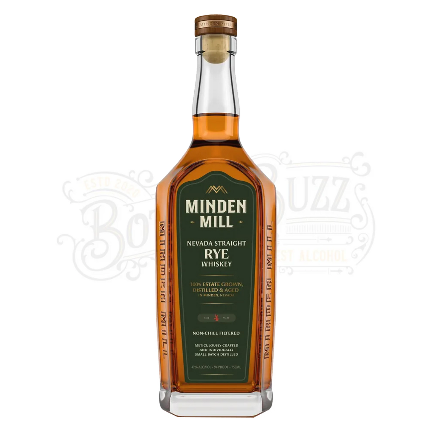 Minden Mill Straight Rye Whiskey 4 Yr
