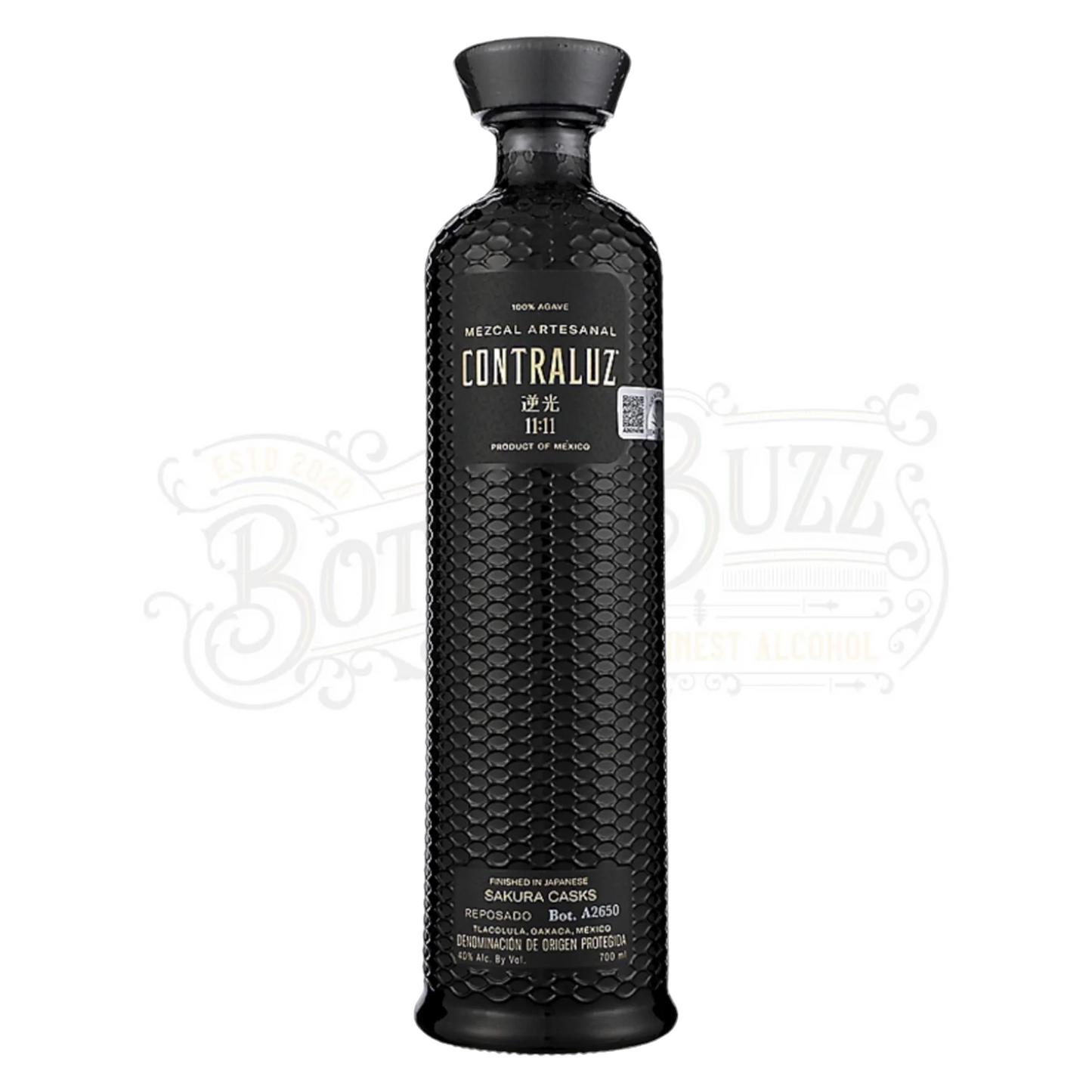 Contraluz Mezcal 11:11 Finished In Japanese Sakura Casks 700 ml