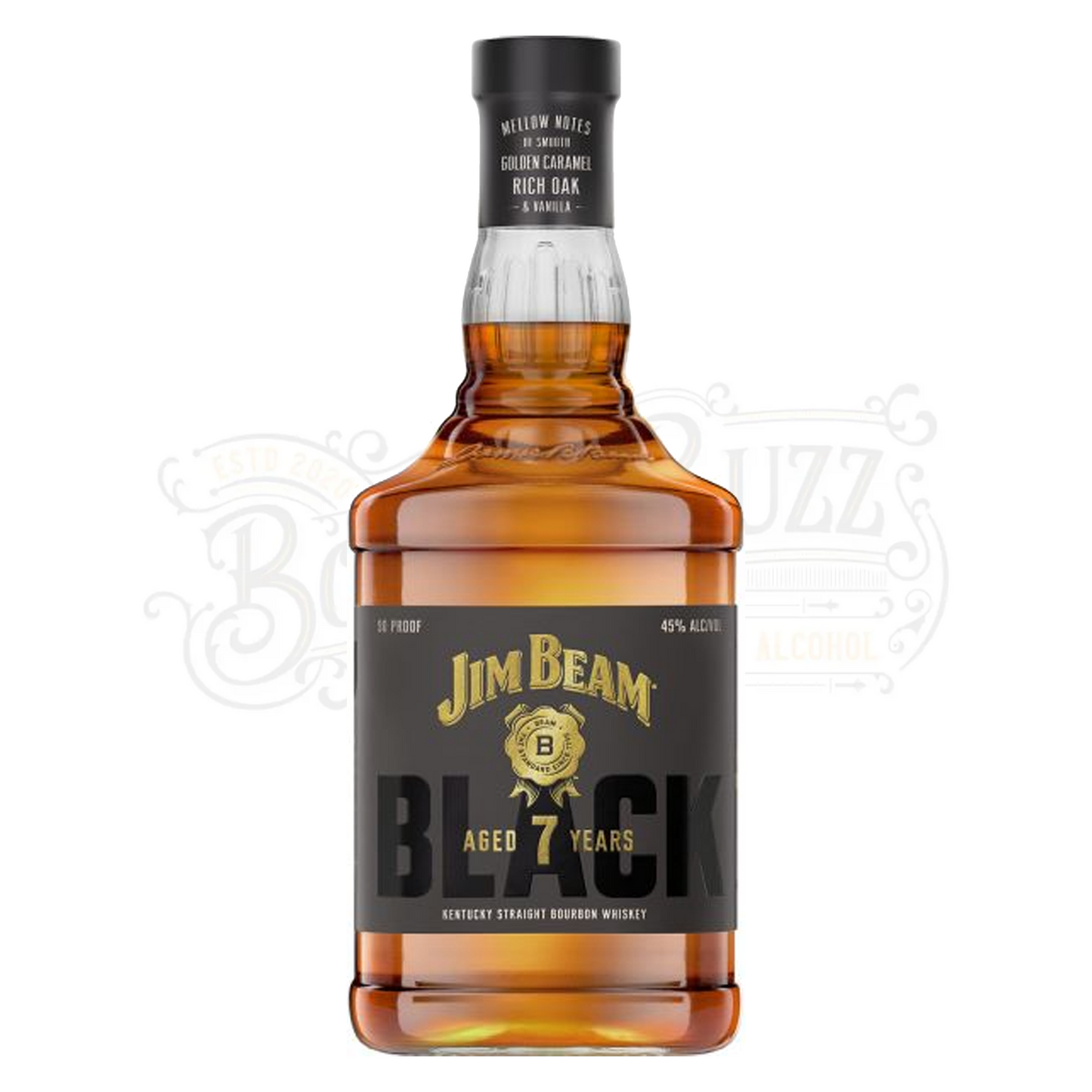Jim Beam Straight Bourbon Black 7 Yr 1.75 L