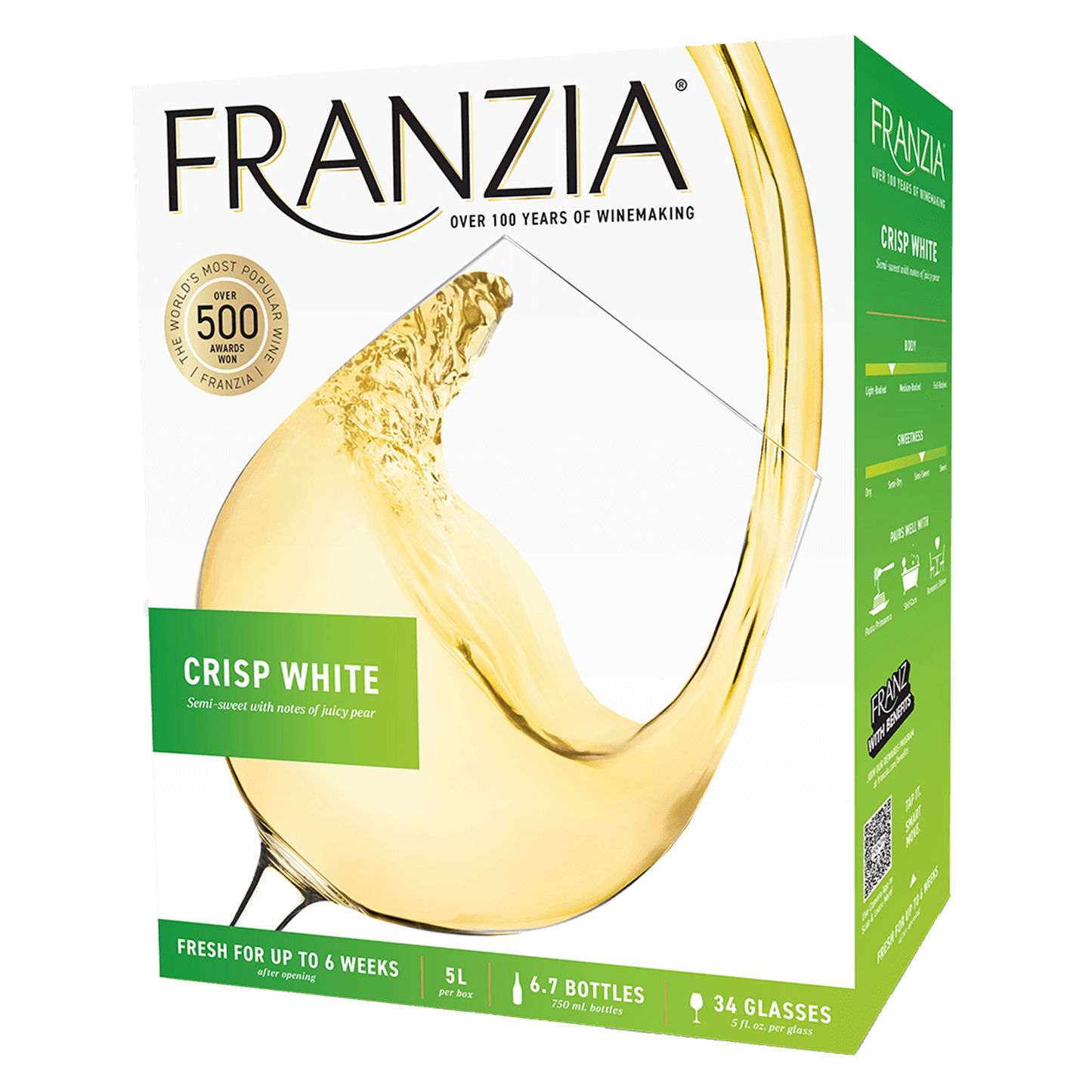 Franzia Crisp White International 3 L