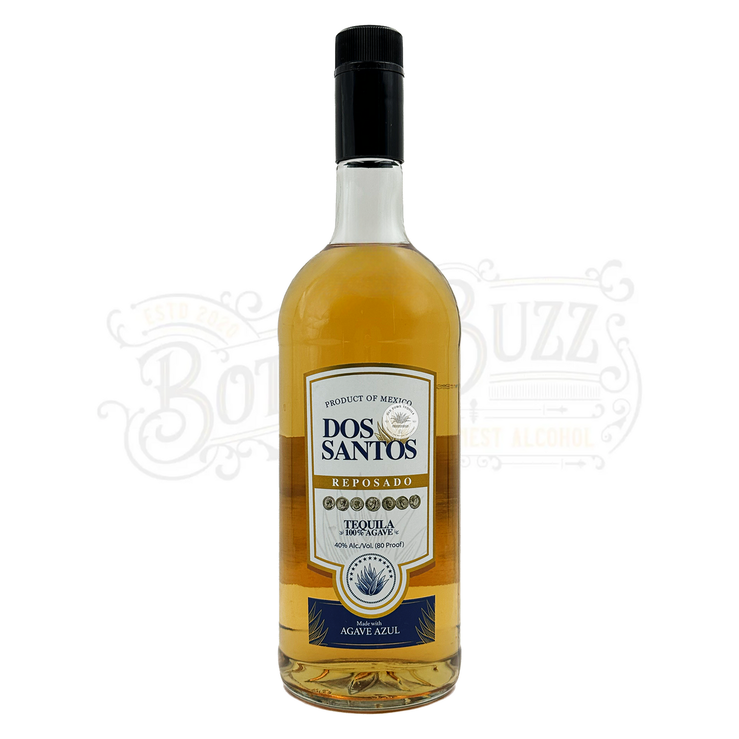 Dos Santos Reposado Tequila 1 L
