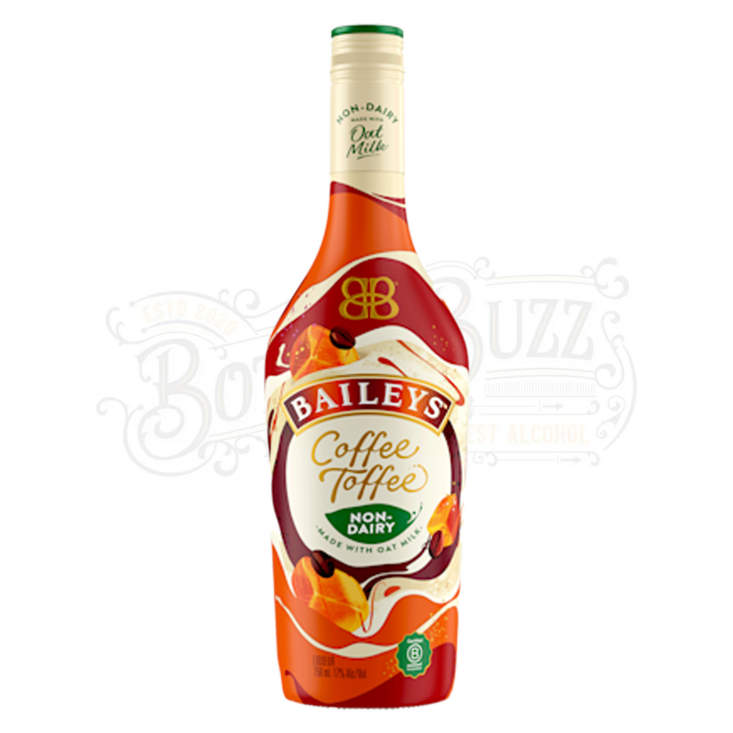 Baileys Cream Liqueur Coffee Toffee Non-Dairy Made With Oat Milk