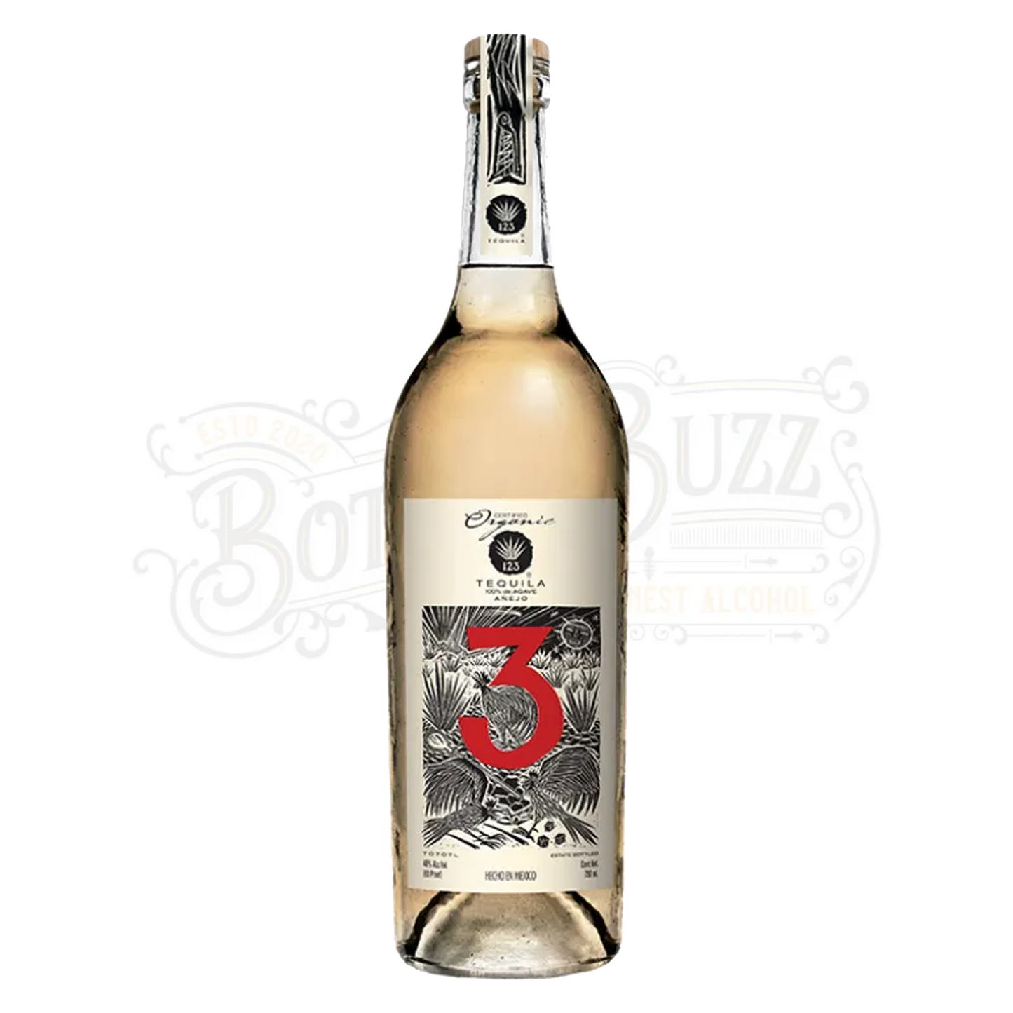 123 Tequila Anejo 375 ml
