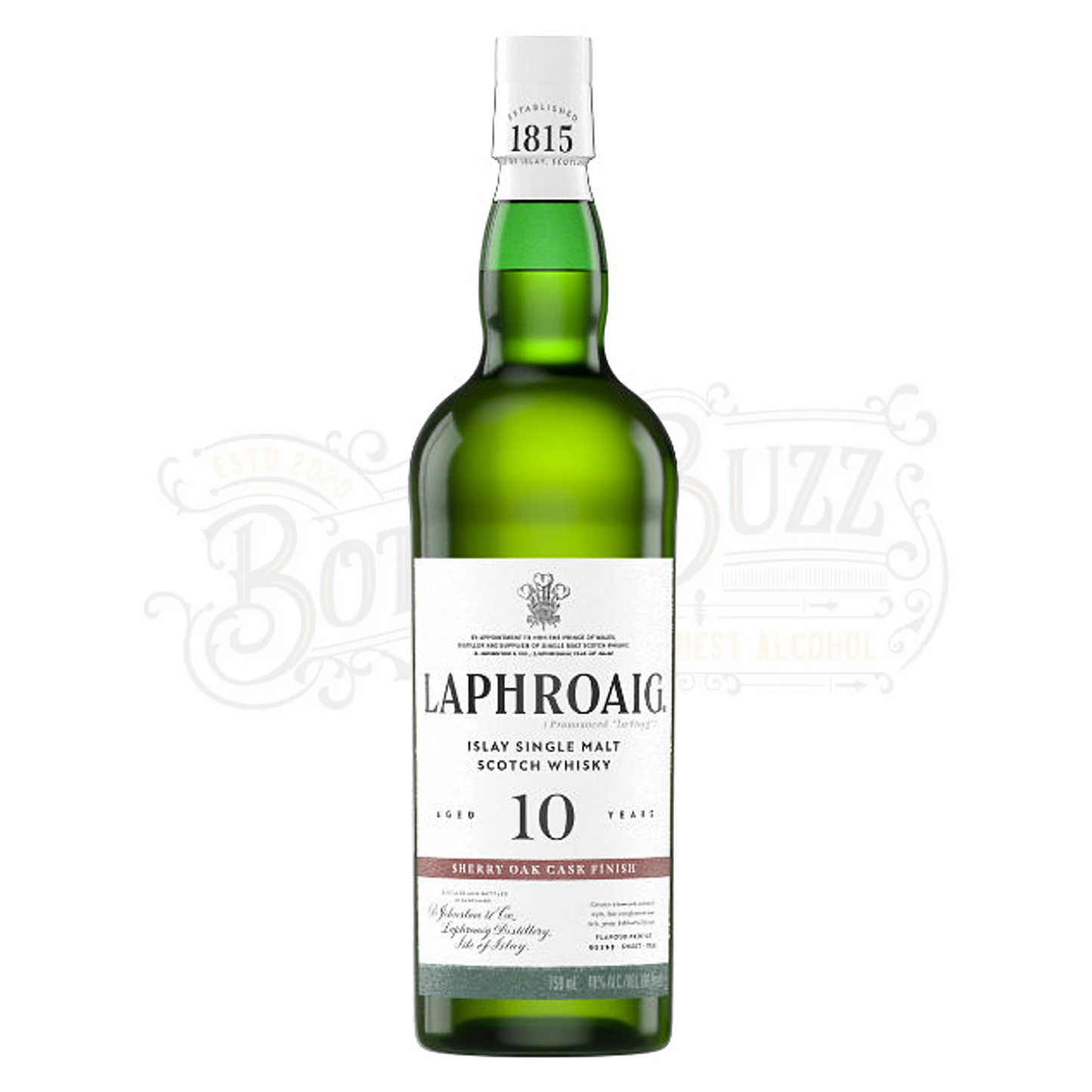 Laphroaig Single Malt Scotch Sherry Oak Finished 10 Yr