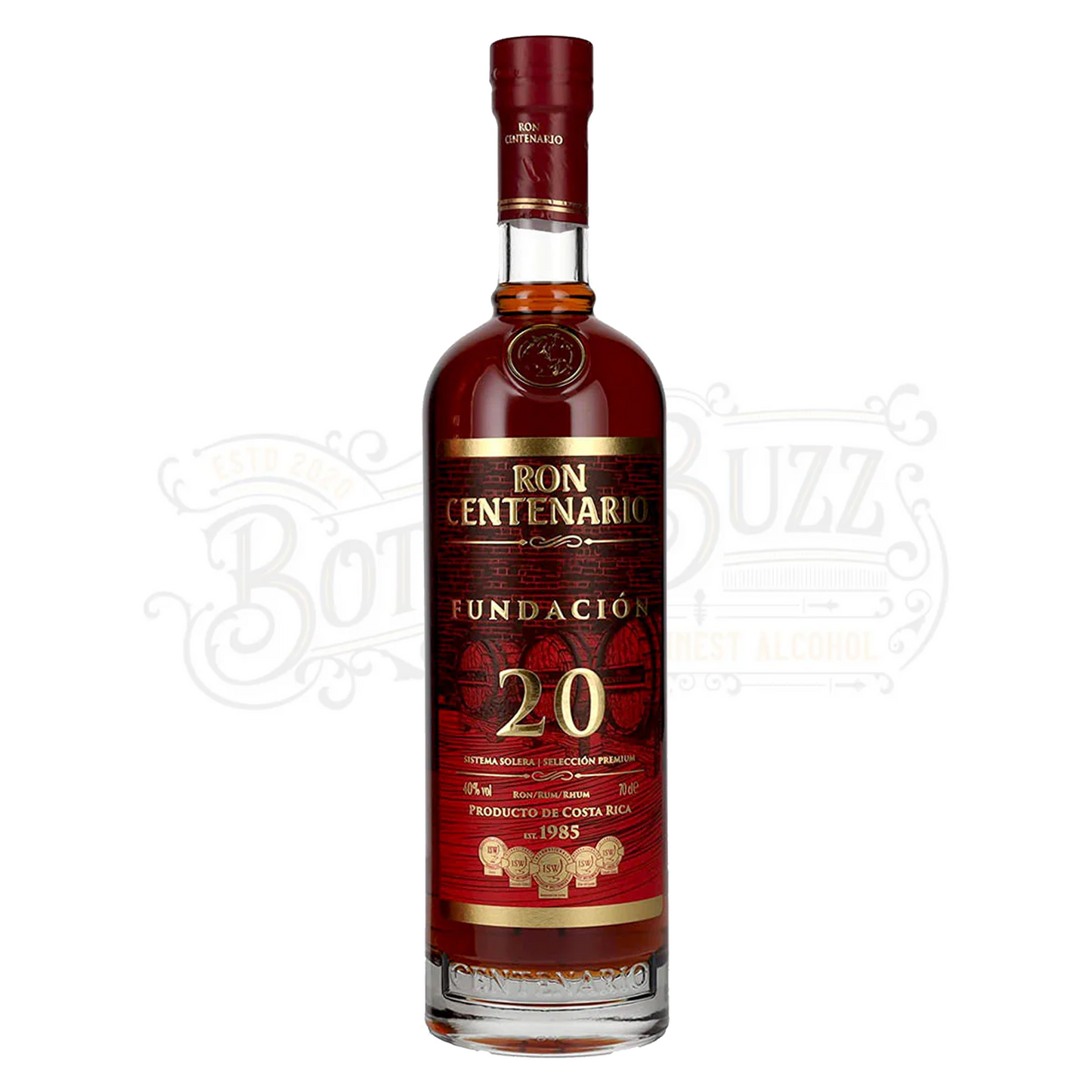 Ron Centenario Rum Fundacion 20YR