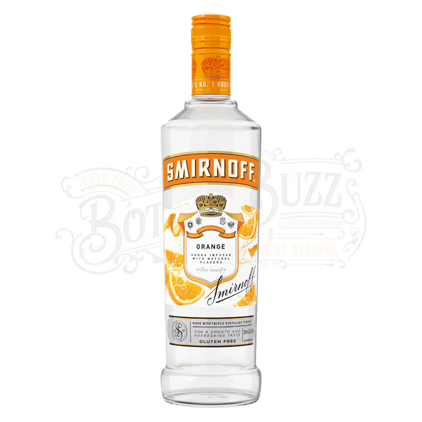 Smirnoff Orange Flavored Vodka 1 L