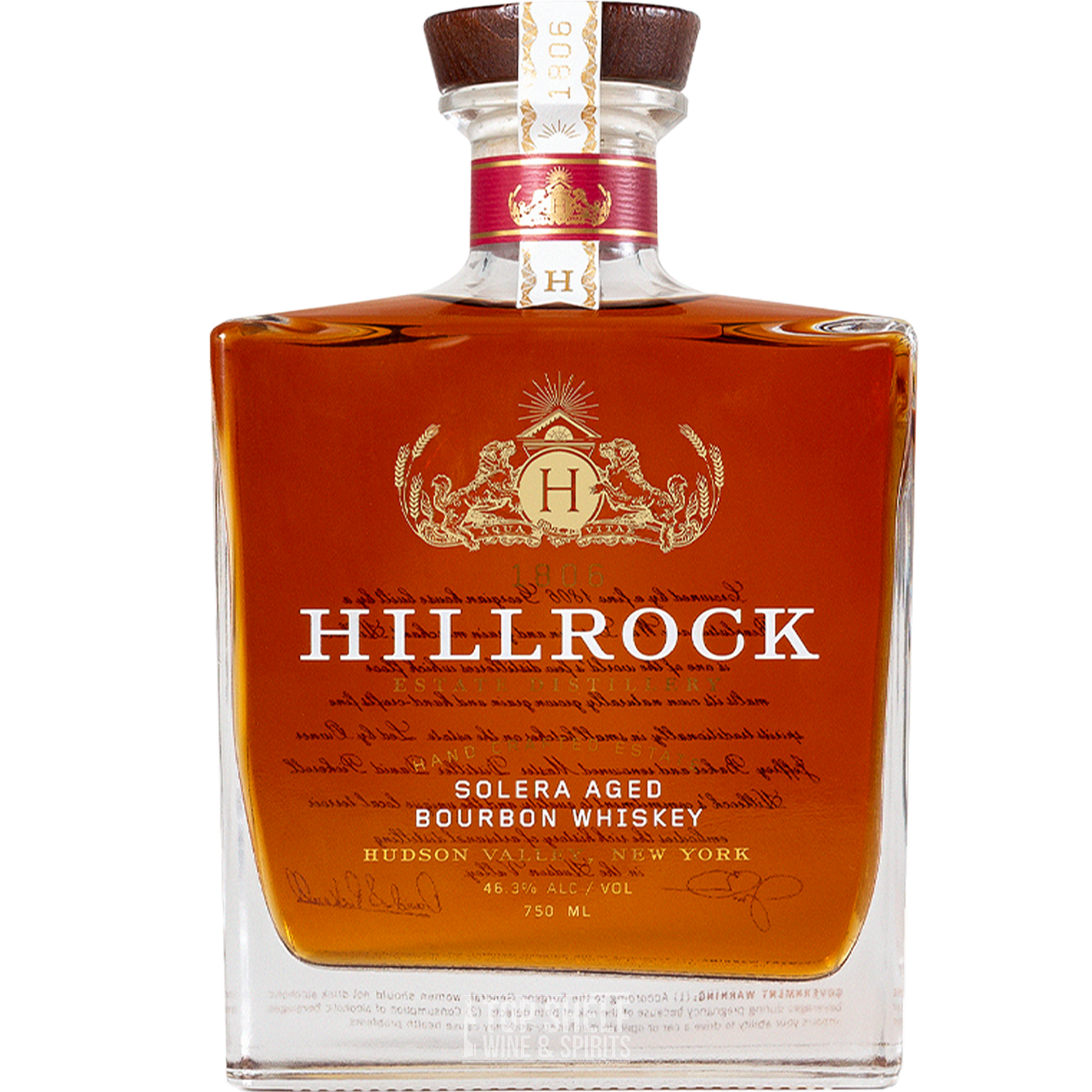 Hillrock Solera Aged Sauternes Finish Bourbon Whiskey