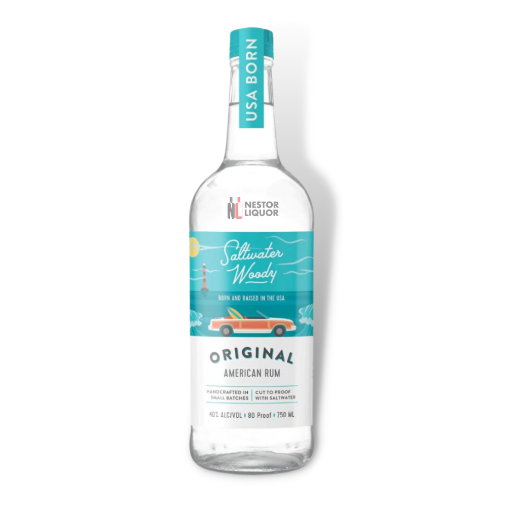 Saltwater Woody Original American Rum 750ml