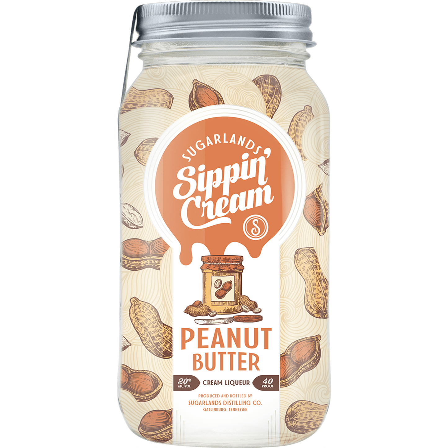 Sugarlands Peanut Butter Sippin Cream Liqueur