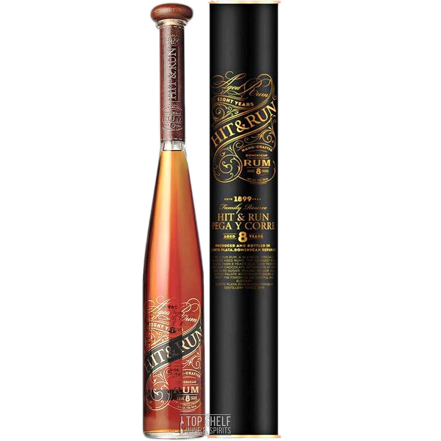 Hit & Run Hand Crafted Dominican Rum 8 Year