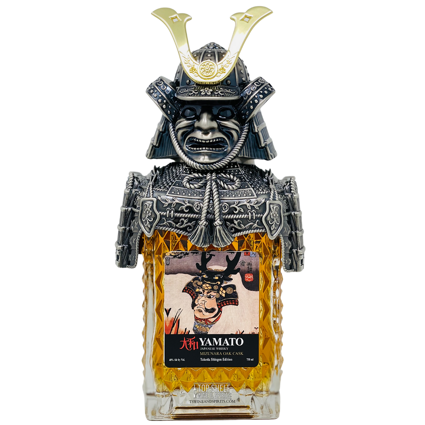 Yamato Mizunara Oak Japanese Whisky (Samurai Takeda Shingen Edition)