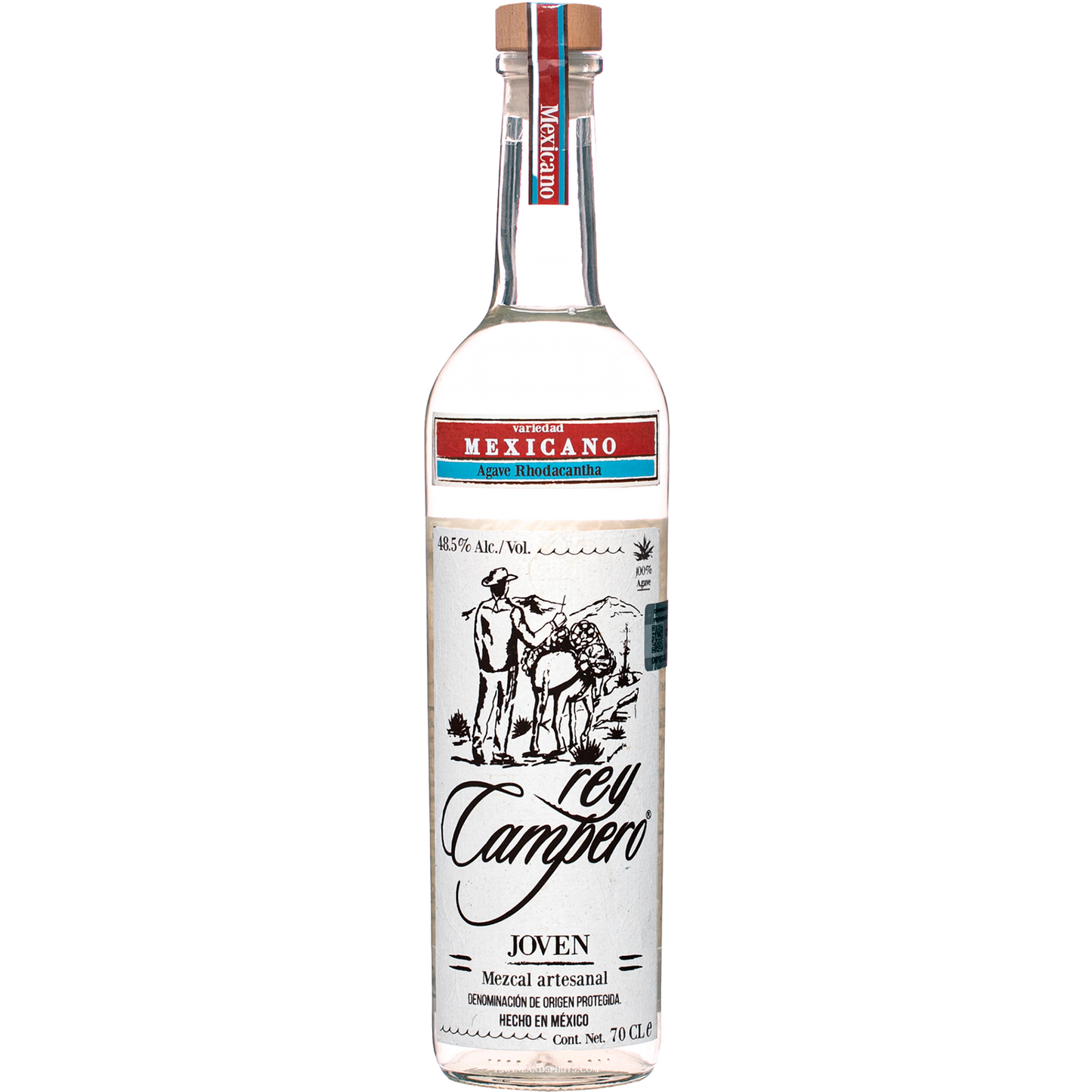 Rey Campero Mexicano Joven Mezcal Artesanal