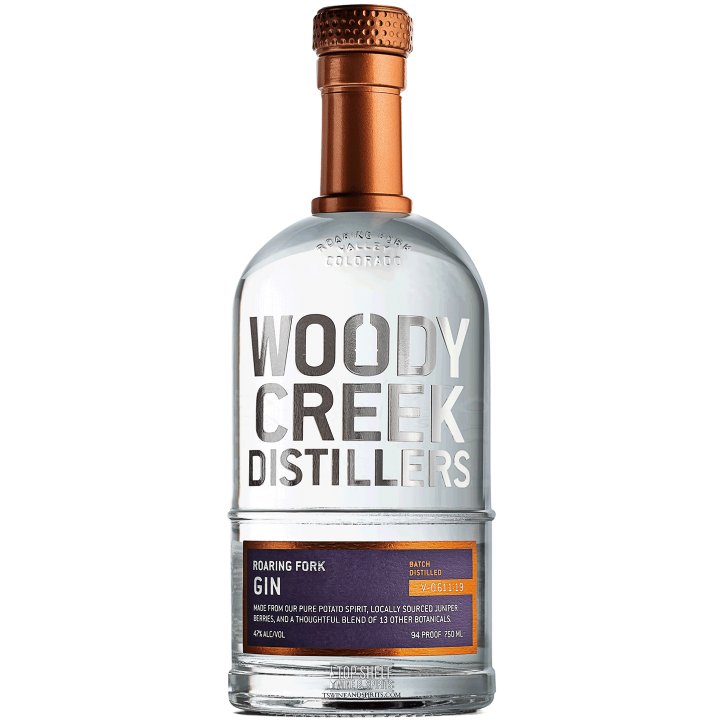 Woody Creek Distillers Roaring Fork Gin