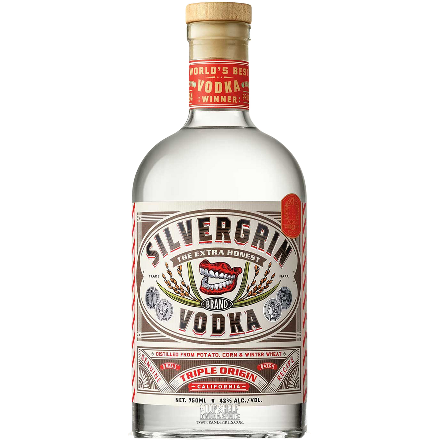 Silvergrin Triple Origin Vodka