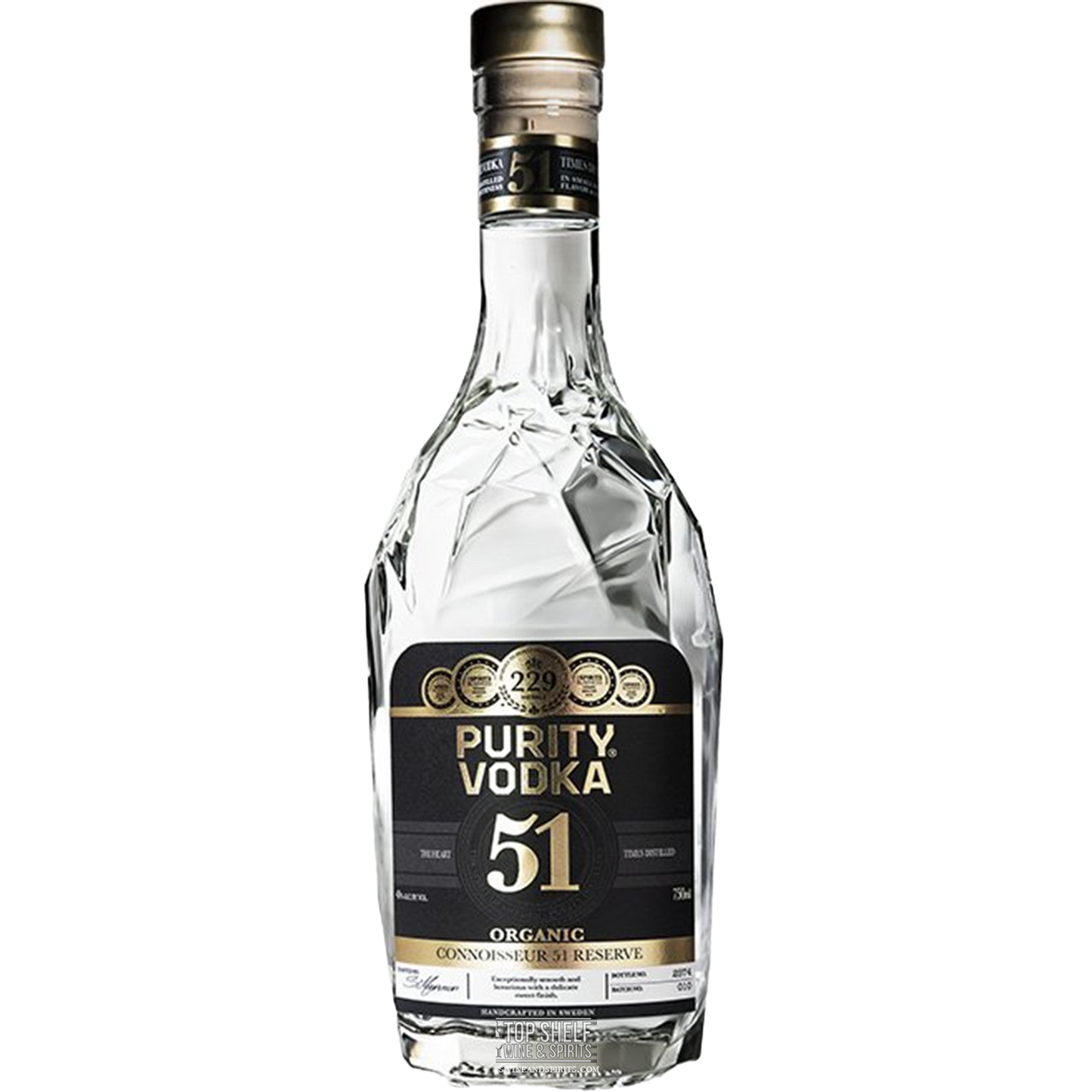 Purity Connoisseur 51 Reserve Organic Vodka
