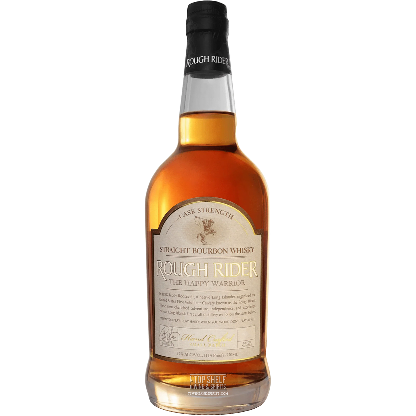 Rough Rider Cask Strength Straight Bourbon (The Happy Warrior Small Batch #31)