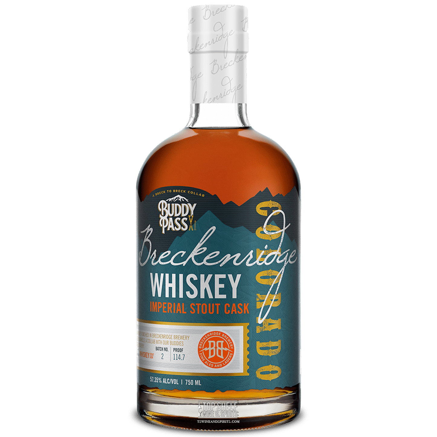 Breckenridge Buddy Pass Imperial Stout Cask Whiskey