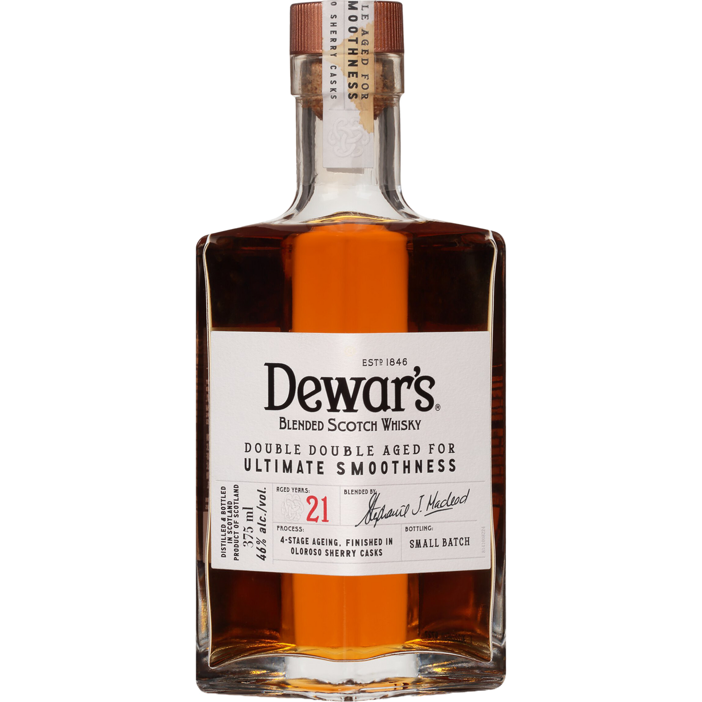 Dewar's Double Double Aged 21 Year Small Batch Blended Scotch