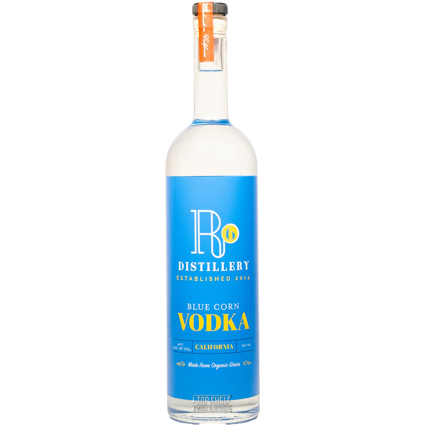 R6 Distillery Blue Corn California Vodka