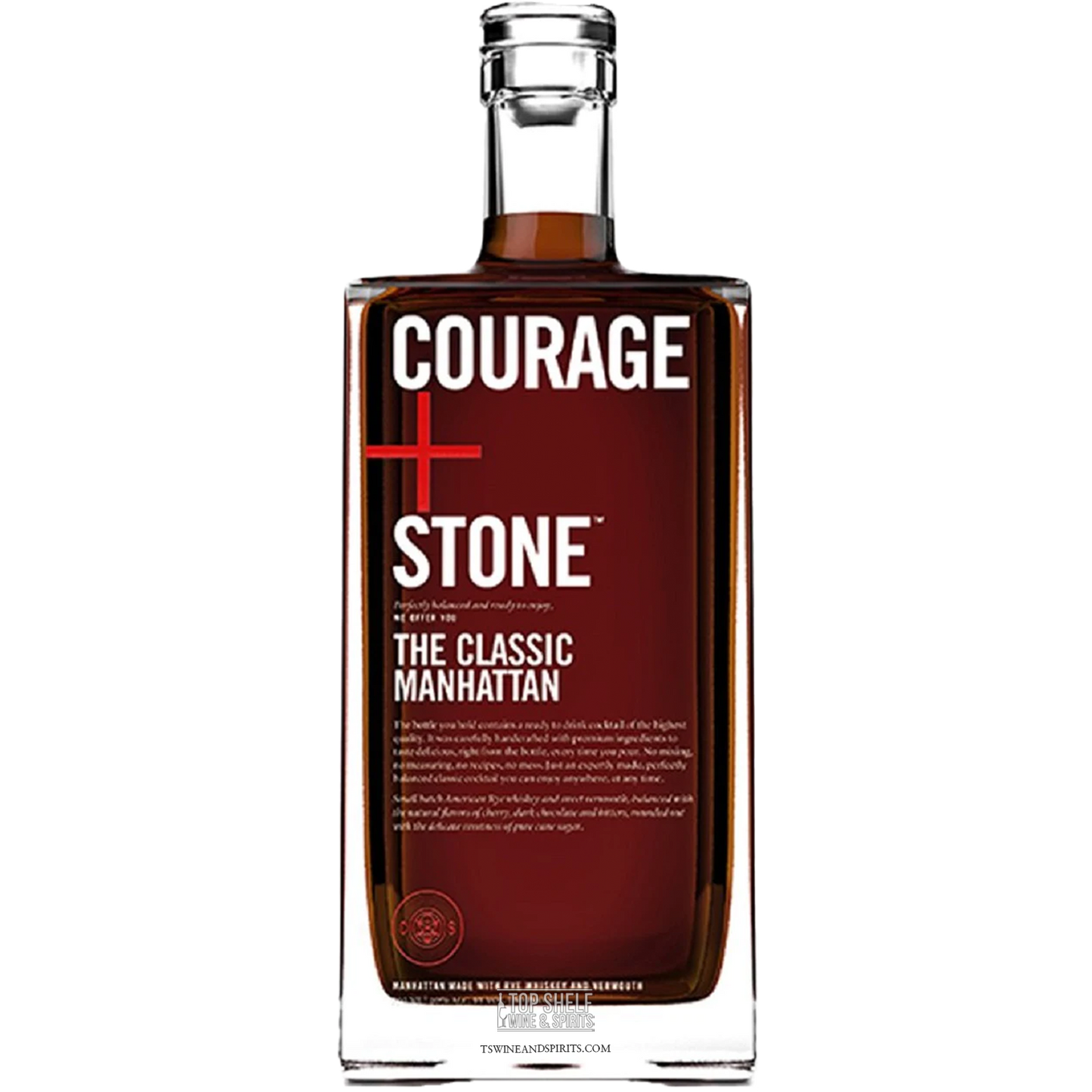 Courage + Stone Classic Manhattan Cocktail