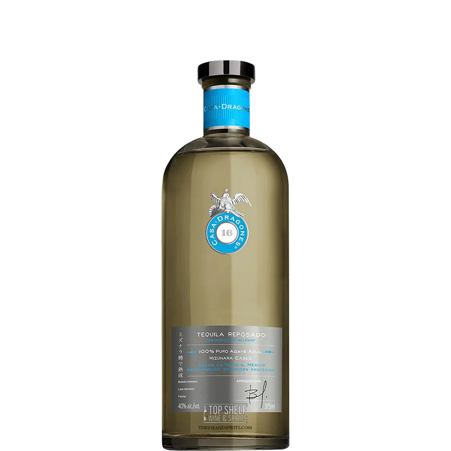 Casa Dragones Mizunara Reposado Tequila 375mL