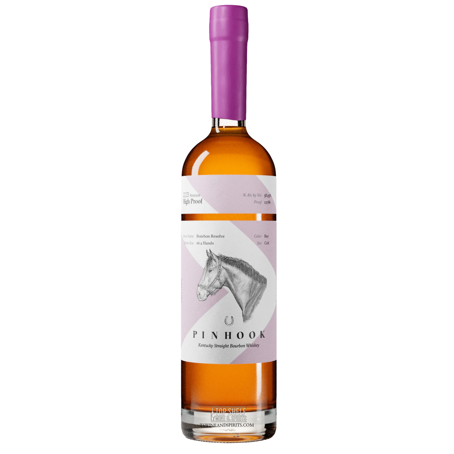 Pinhook Bourbon Resolve 2023 High Proof Straight Bourbon
