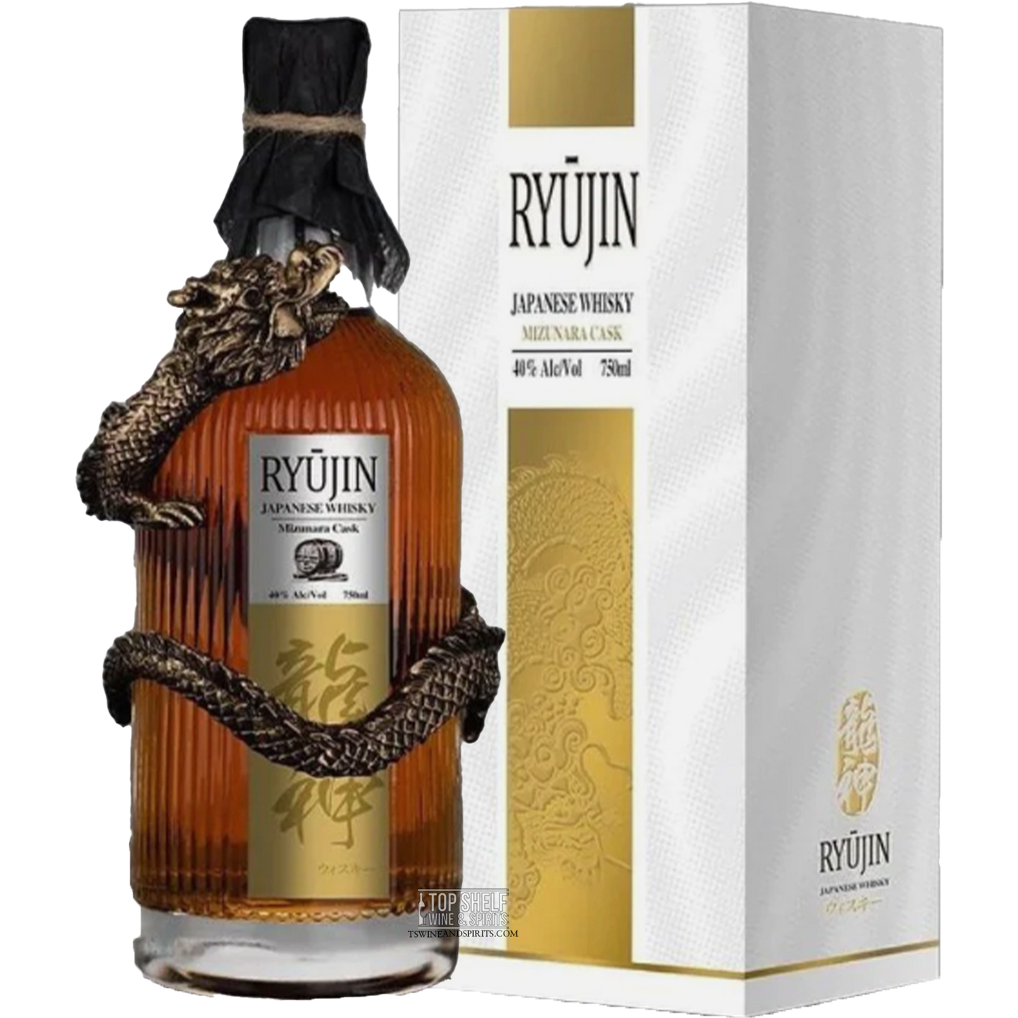 Ryujin Dragon Japanese Mizunara Cask Whisky 1L