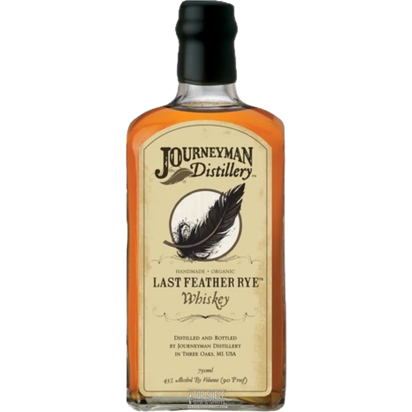 Journeyman Distillery Last Feather Rye Whiskey