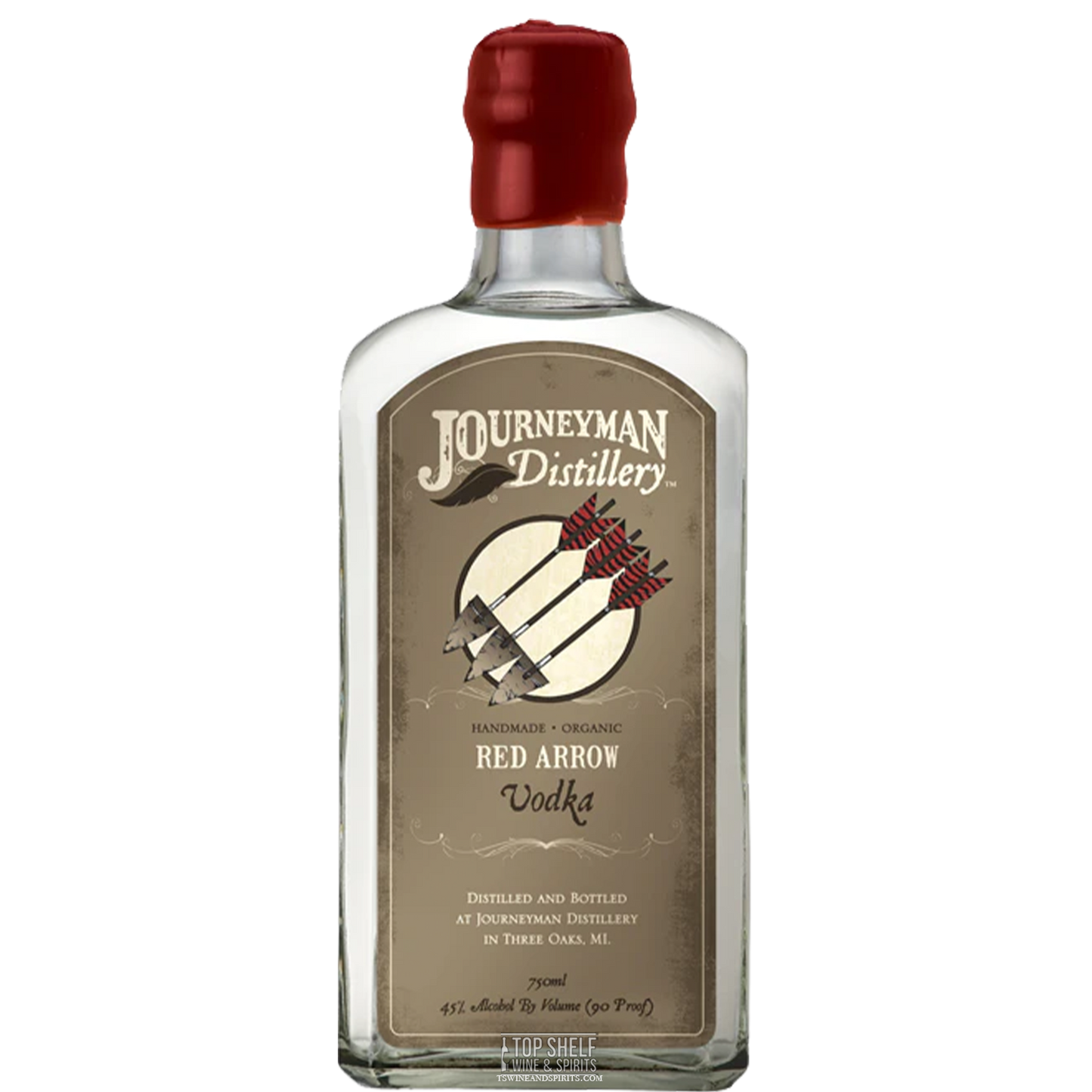Journeyman Distillery Red Arrow American Vodka