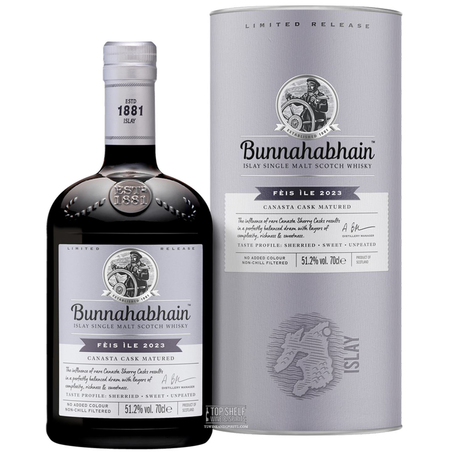 Bunnahabhain Fèis Ìle 2023 Limited Release Scotch