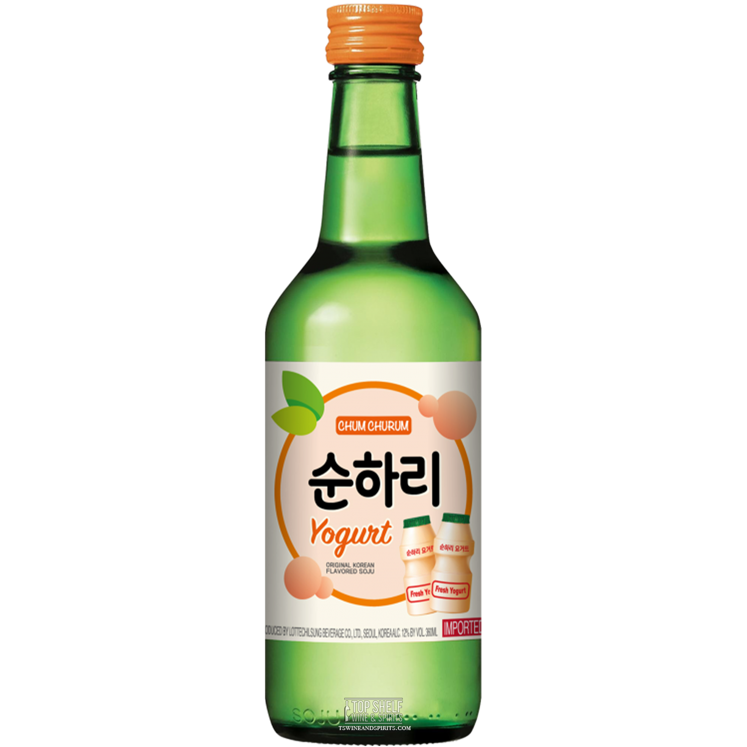 Chum Churum Soon Hari Yogurt Soju 375mL
