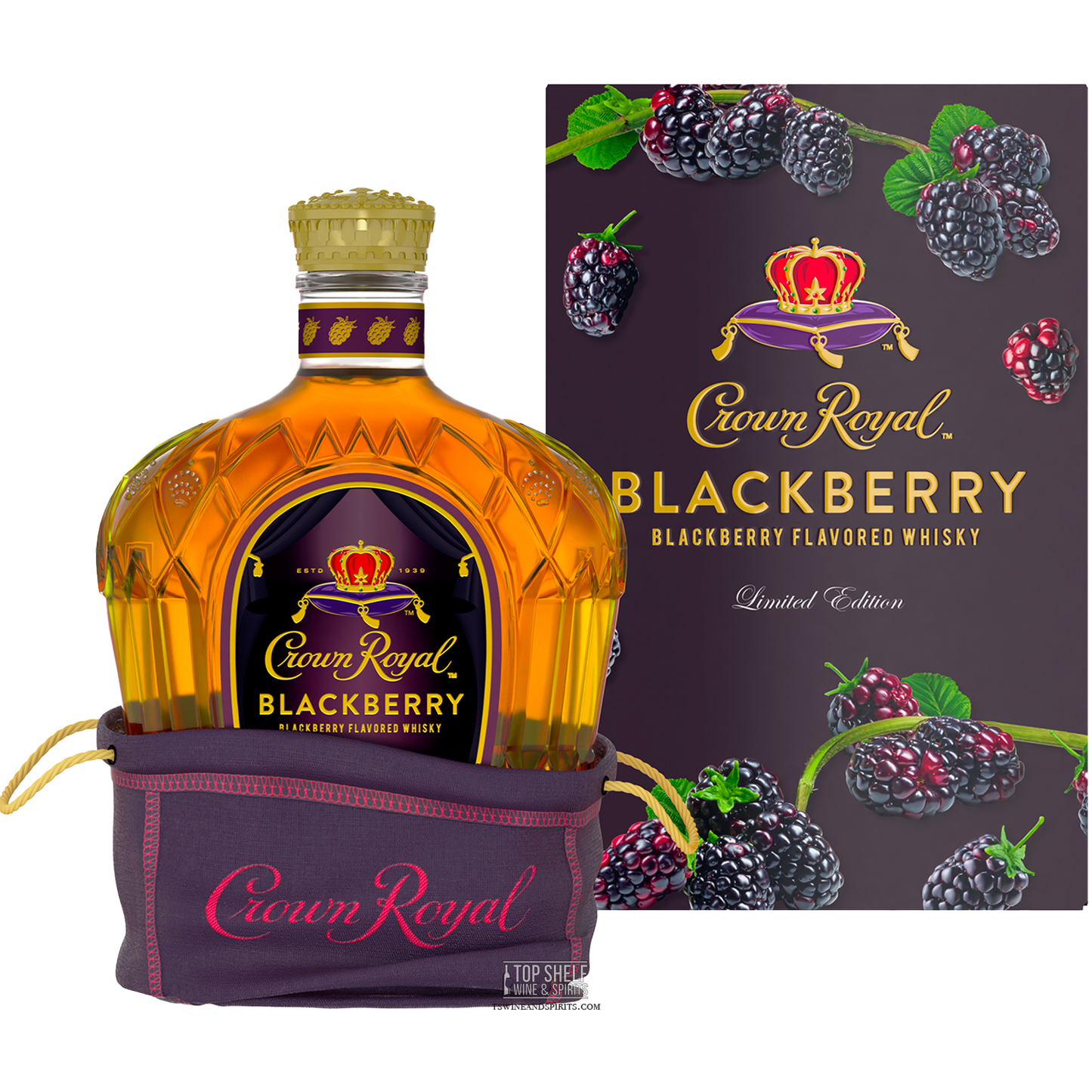 Crown Royal Blackberry Canadian Whiskey
