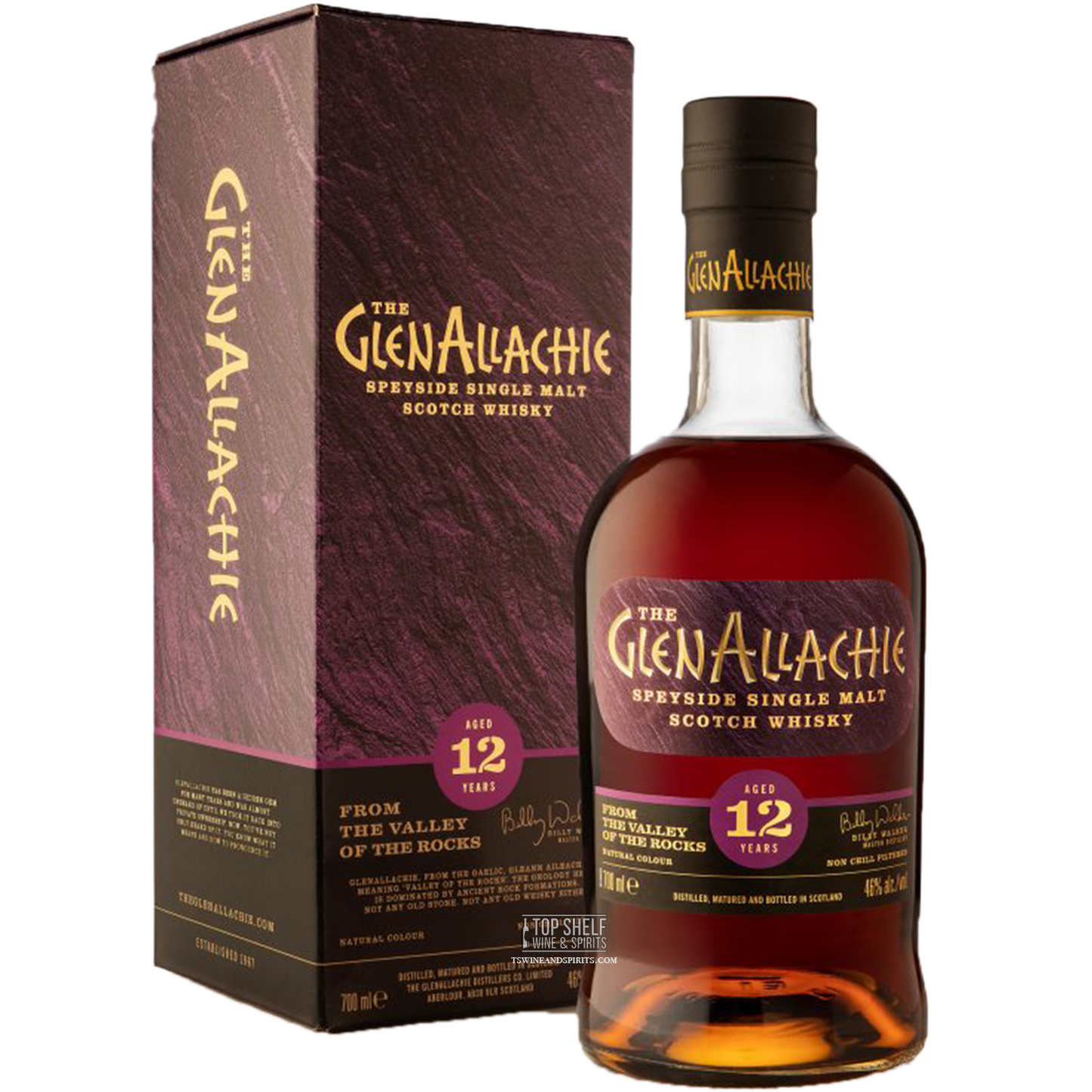 GlenAllachie 12 Year Single Malt Scotch