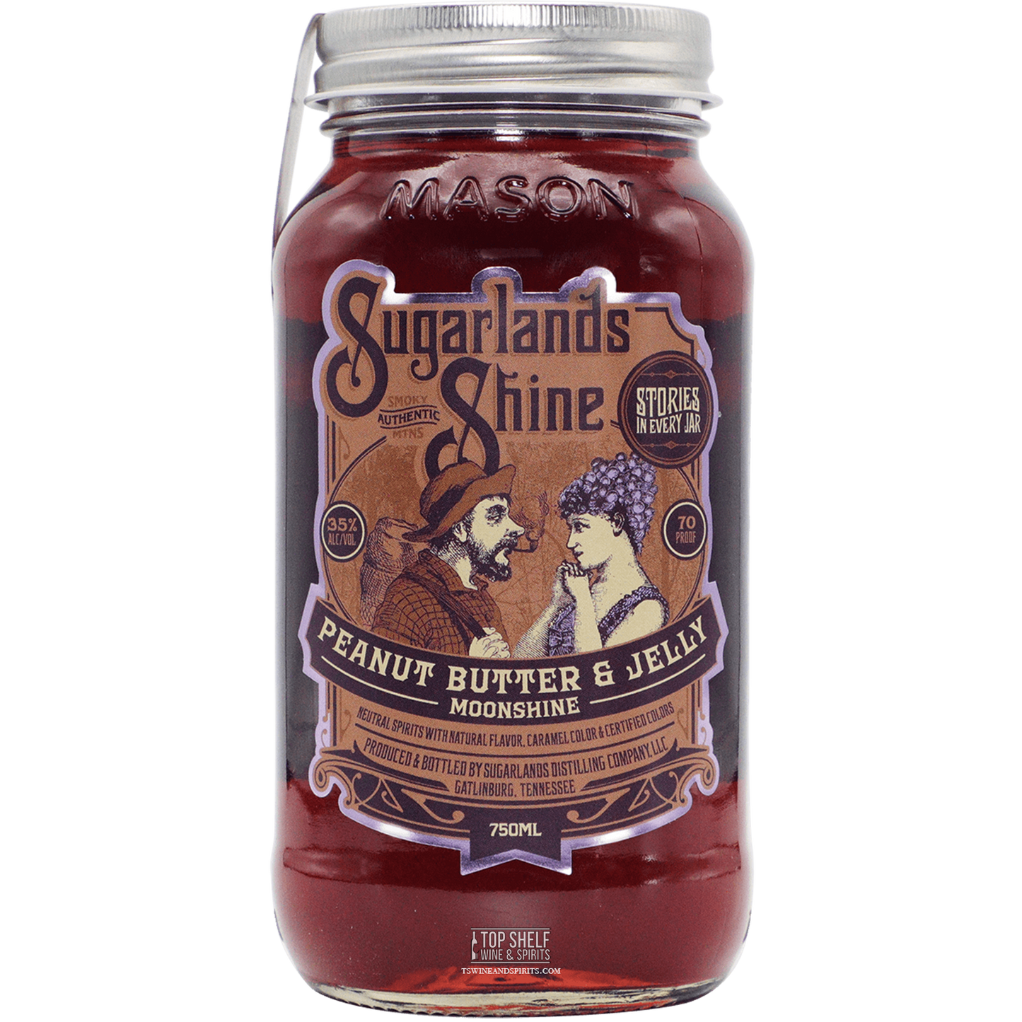 Sugarlands Shine Peanut Butter and Jelly Moonshine