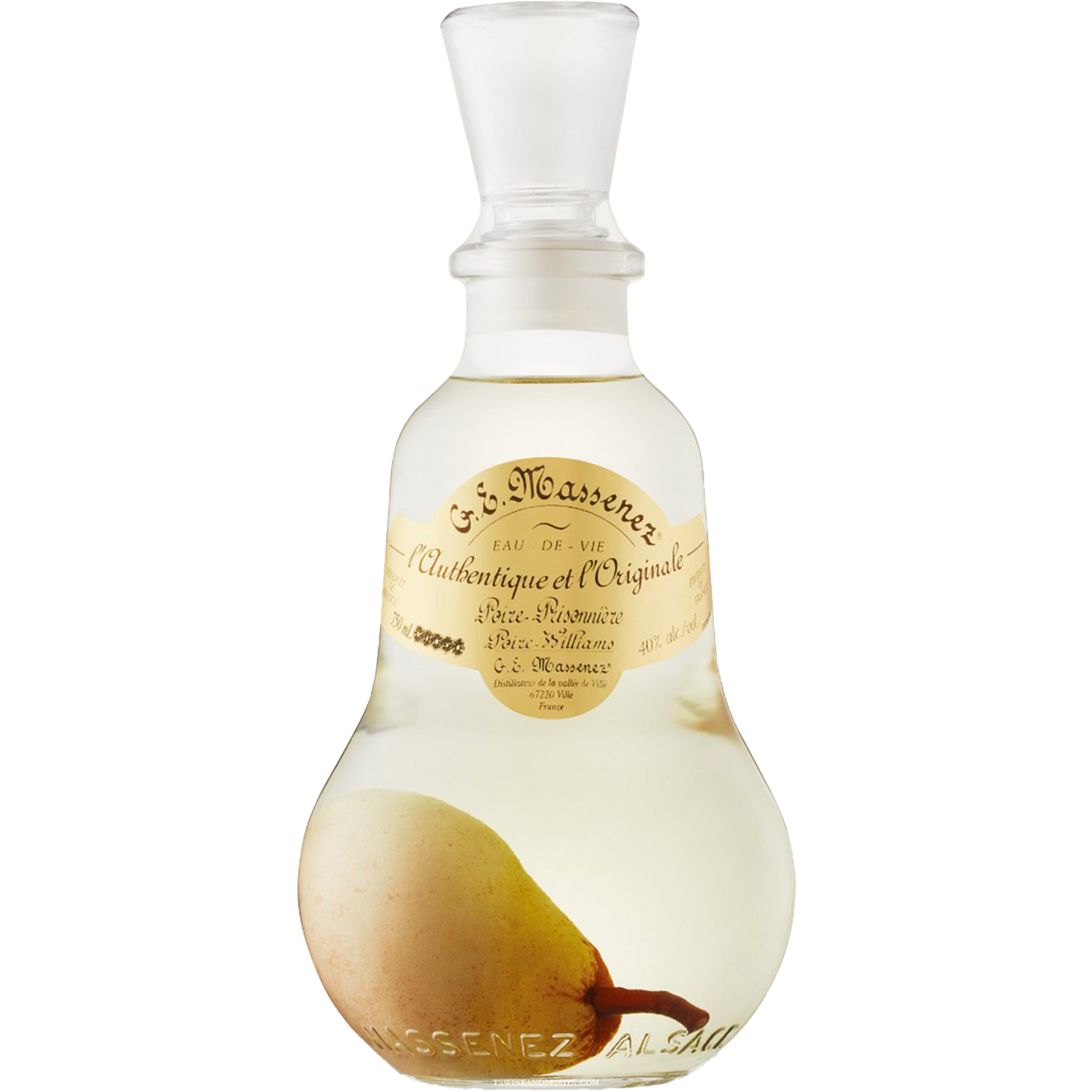 G.E. Massenez Poire Prisonniere Pear Brandy