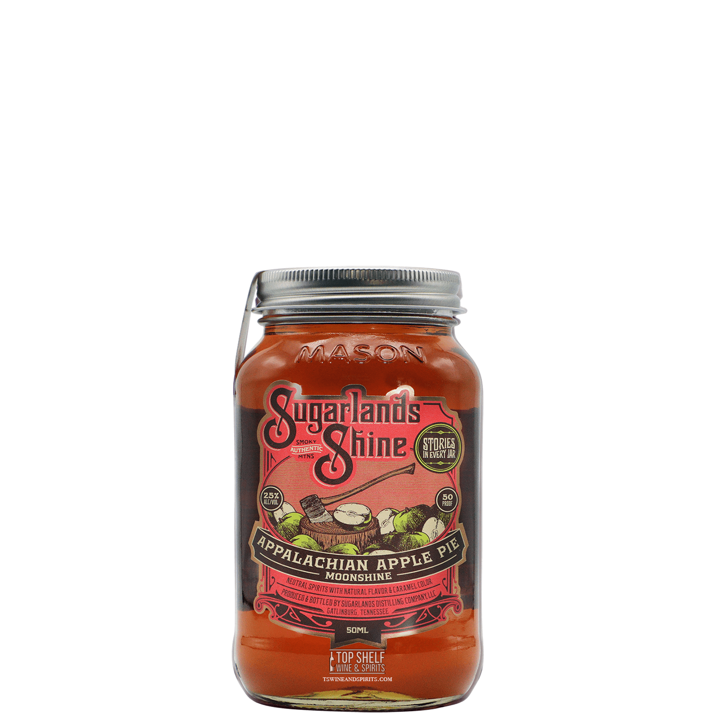 Sugarlands Appalachian Apple Pie Moonshine 50mL