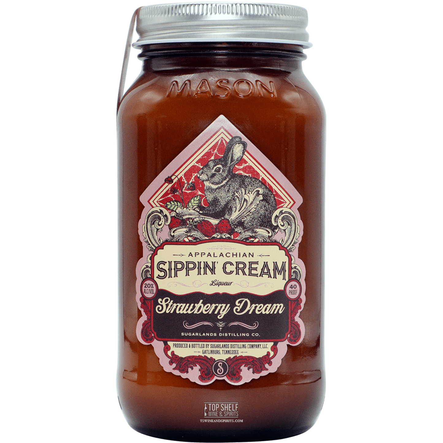 Sugarlands Shine Strawberry Dream Sippin' Cream